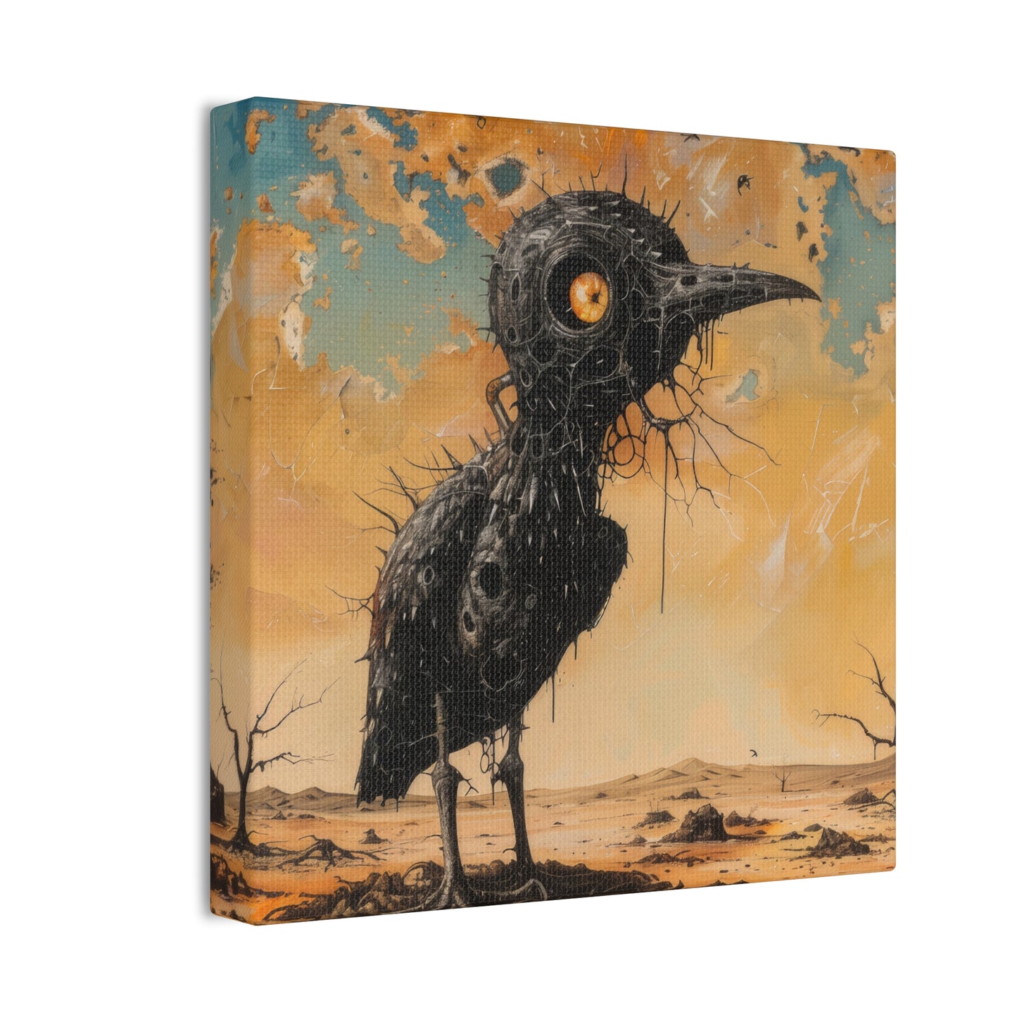 Apocalypse Bird - Canvas Stretched, 0.75"