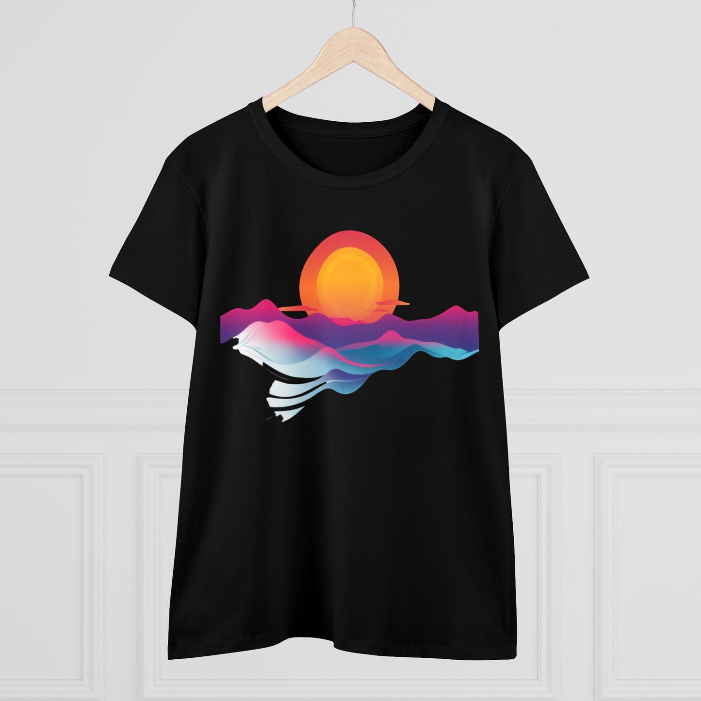 Sunrise - Women's Midweight Cotton Tee