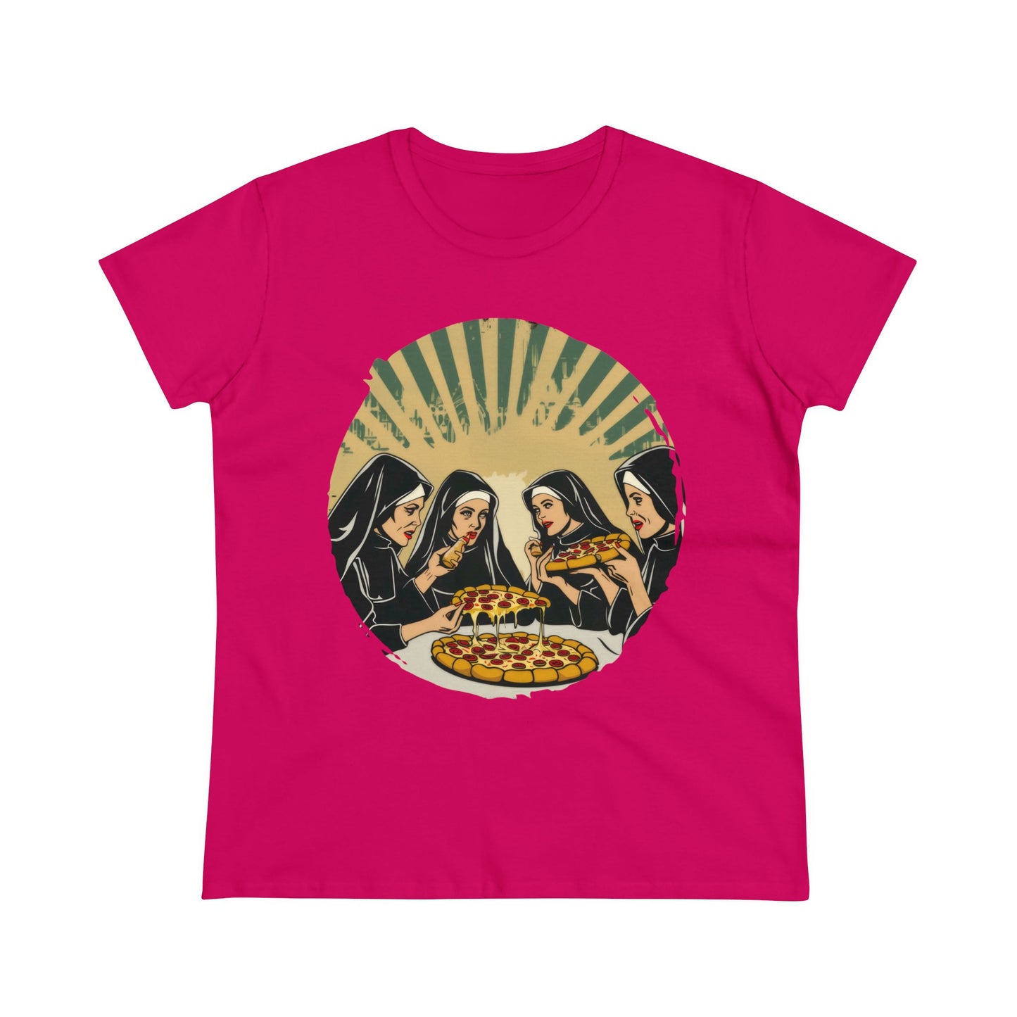 Pizza Divine - Women's Midweight Cotton Tee