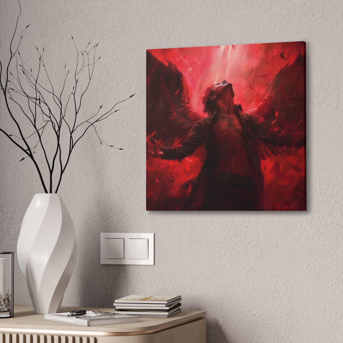 Angel or Devil - Canvas Stretched, 0.75"