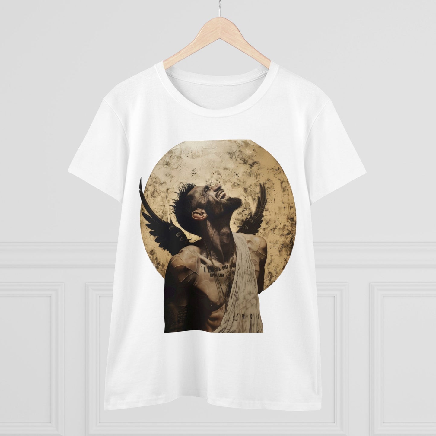 Angel or Devil - Women's Midweight Cotton Tee