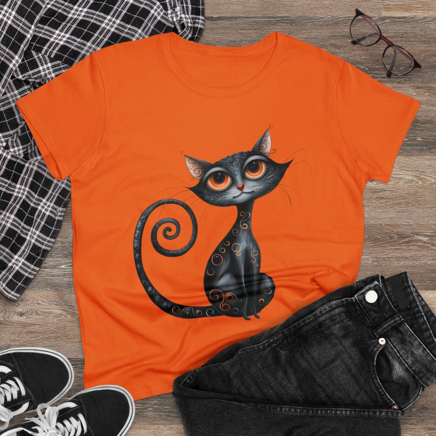 Pretty Kitty - Women's Midweight Cotton Tee