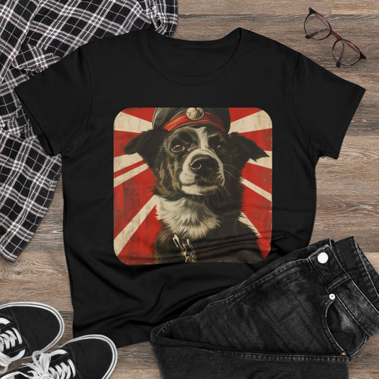 Comrade Canine - Women's Midweight Cotton Tee