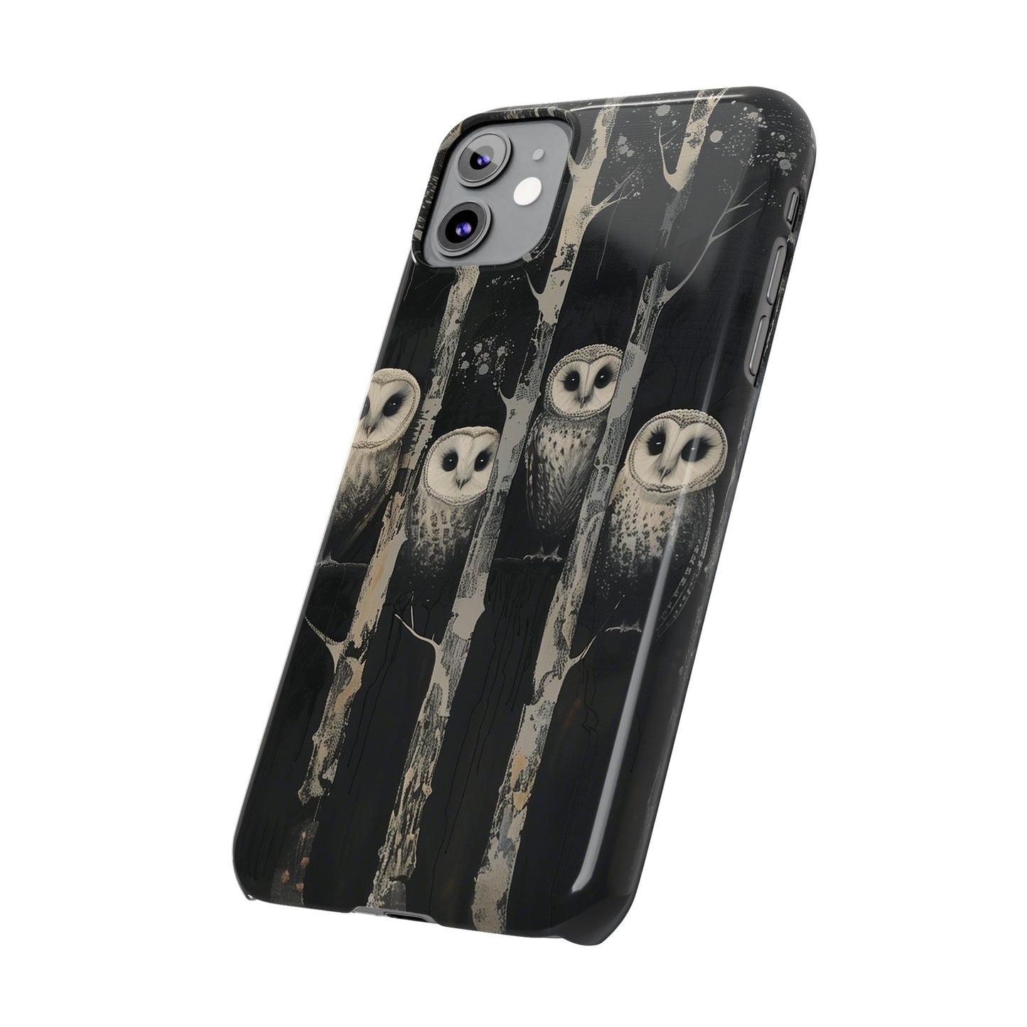 Owls at Night Phone Case