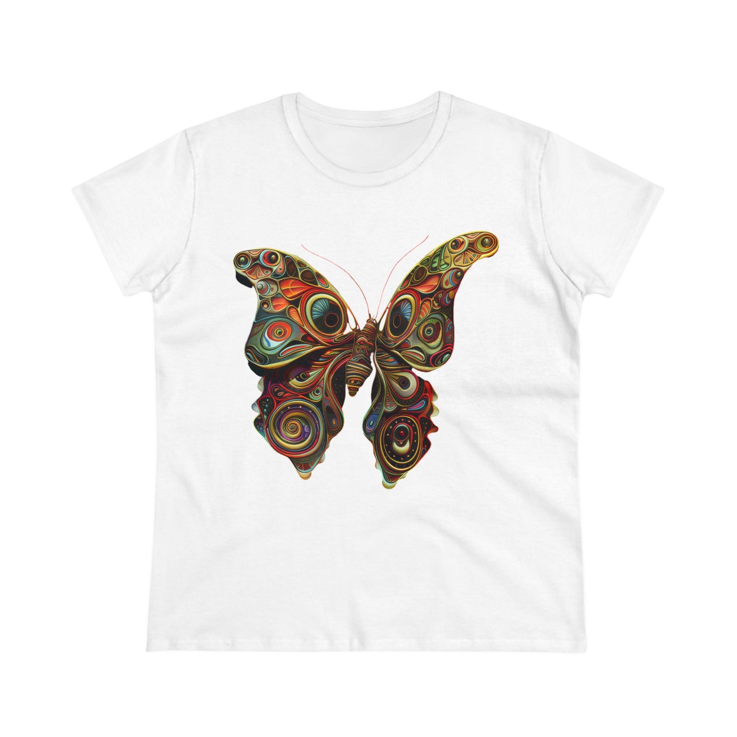 Butterfly - Women's Midweight Cotton Tee