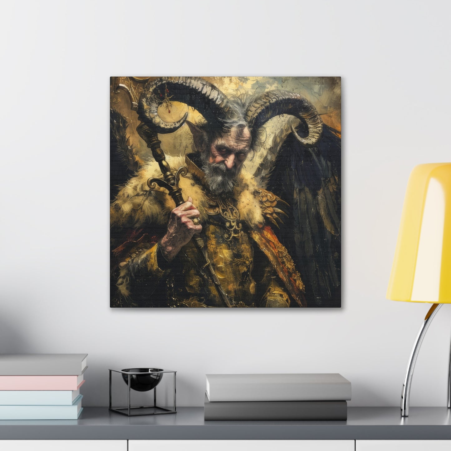 Angel or Devil - Canvas Stretched, 0.75"