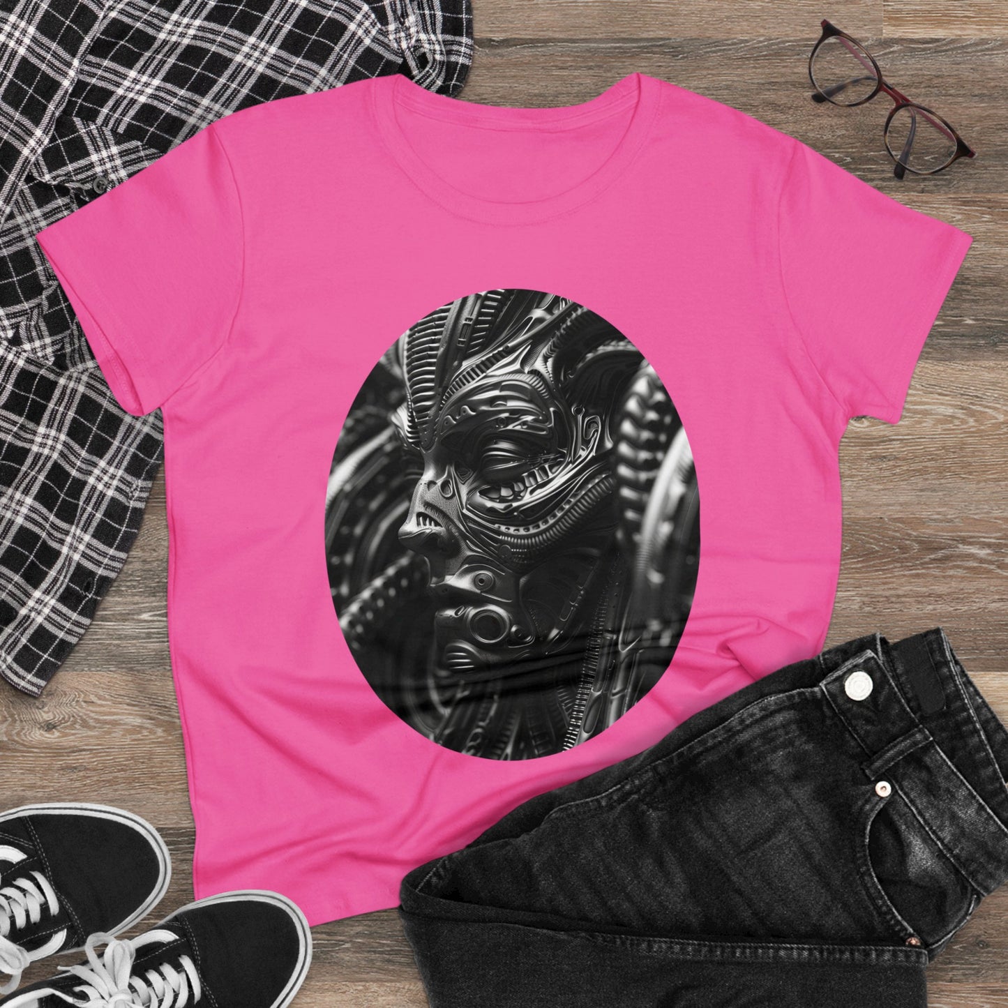 Alien to Us - Fantasy - Women's Midweight Cotton Tee