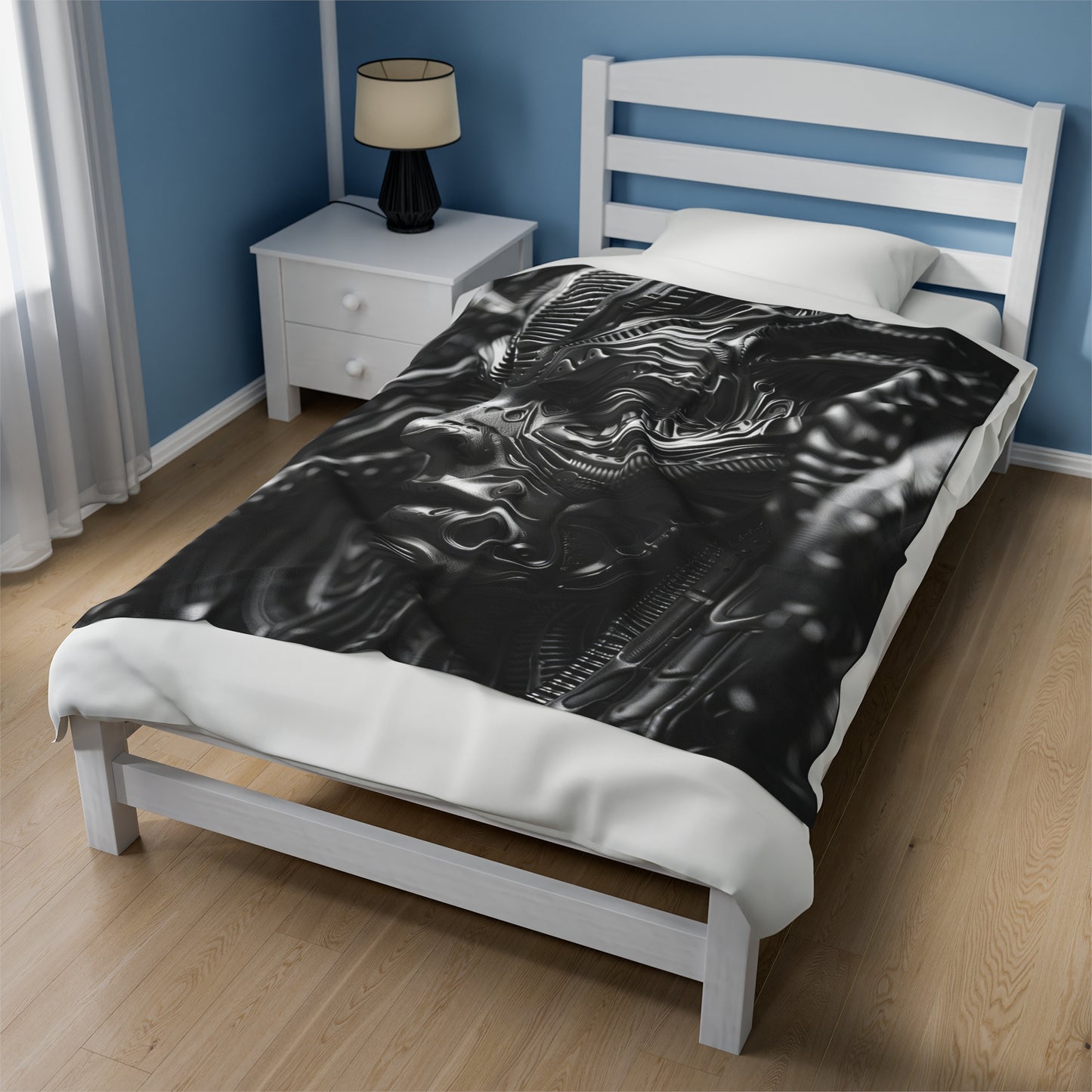 Alien to Us - Velveteen Plush Blanket