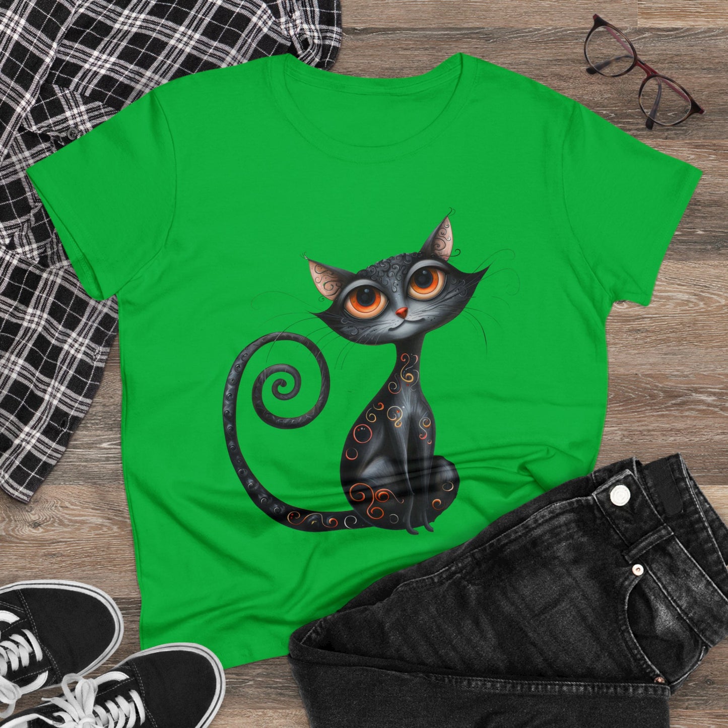 Pretty Kitty - Women's Midweight Cotton Tee