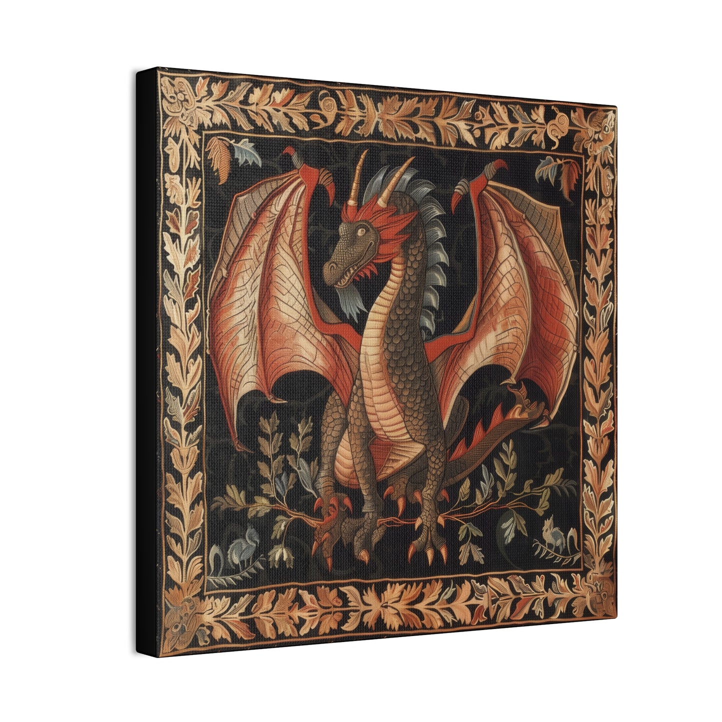 Dragon Tapestry - Canvas Stretched, 0.75"