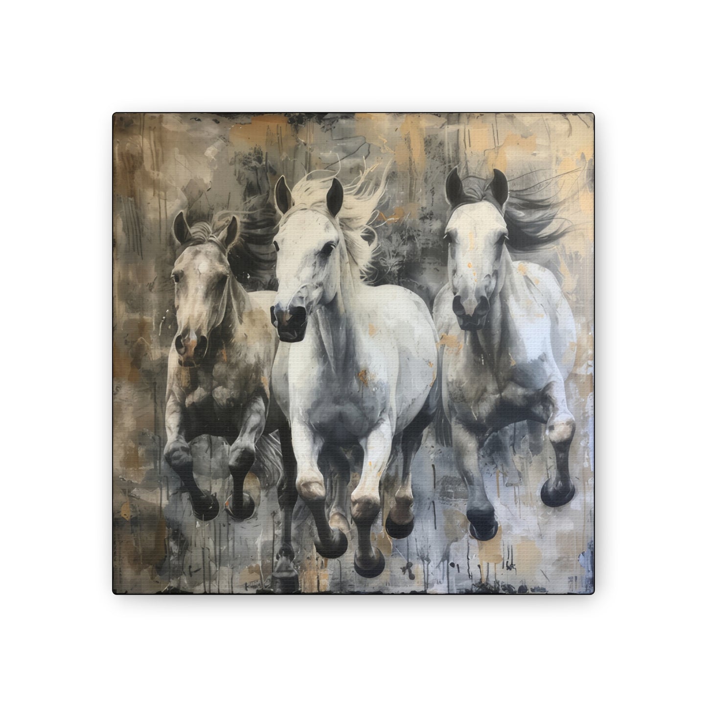 Horses - Canvas Stretched, 0.75"