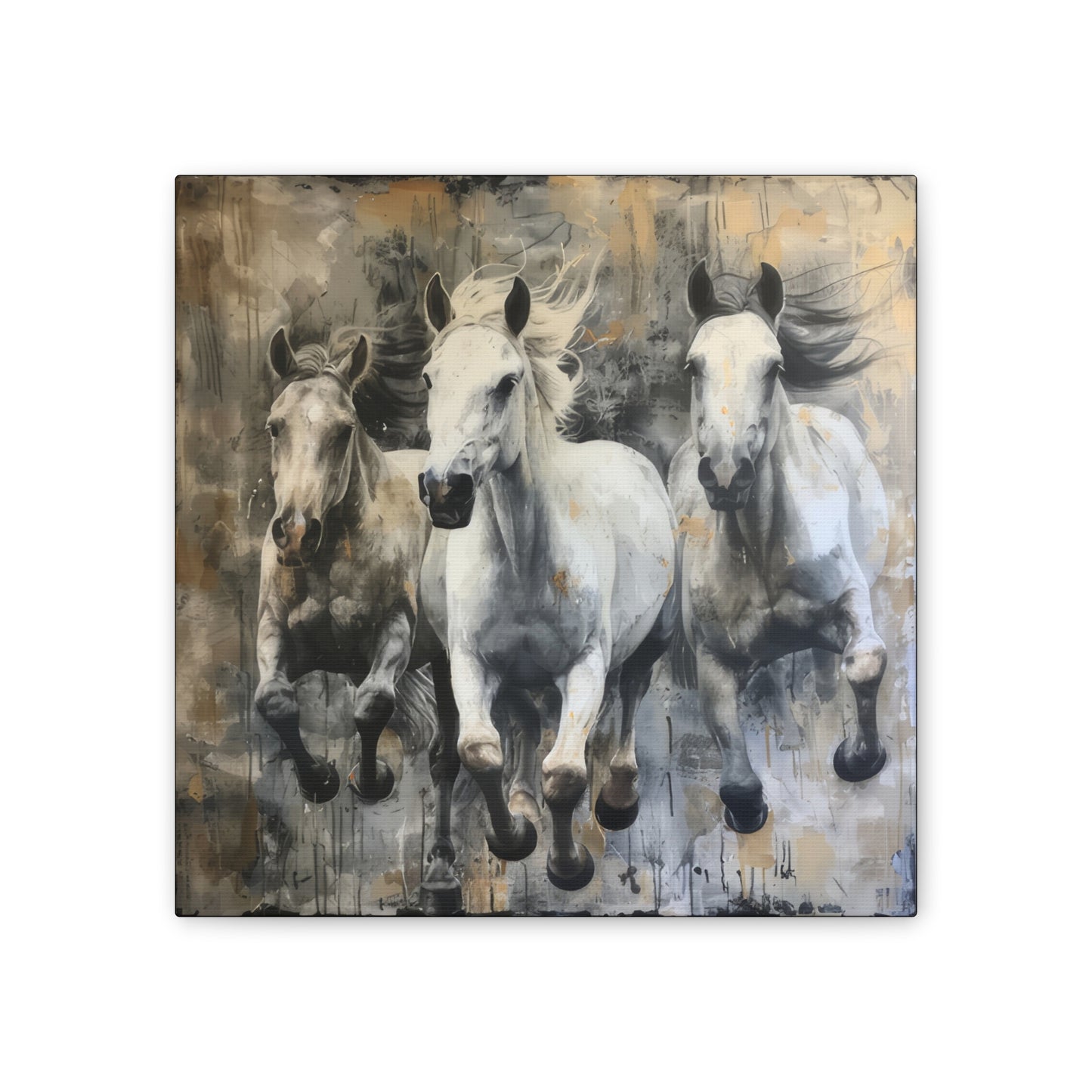 Horses - Canvas Stretched, 0.75"