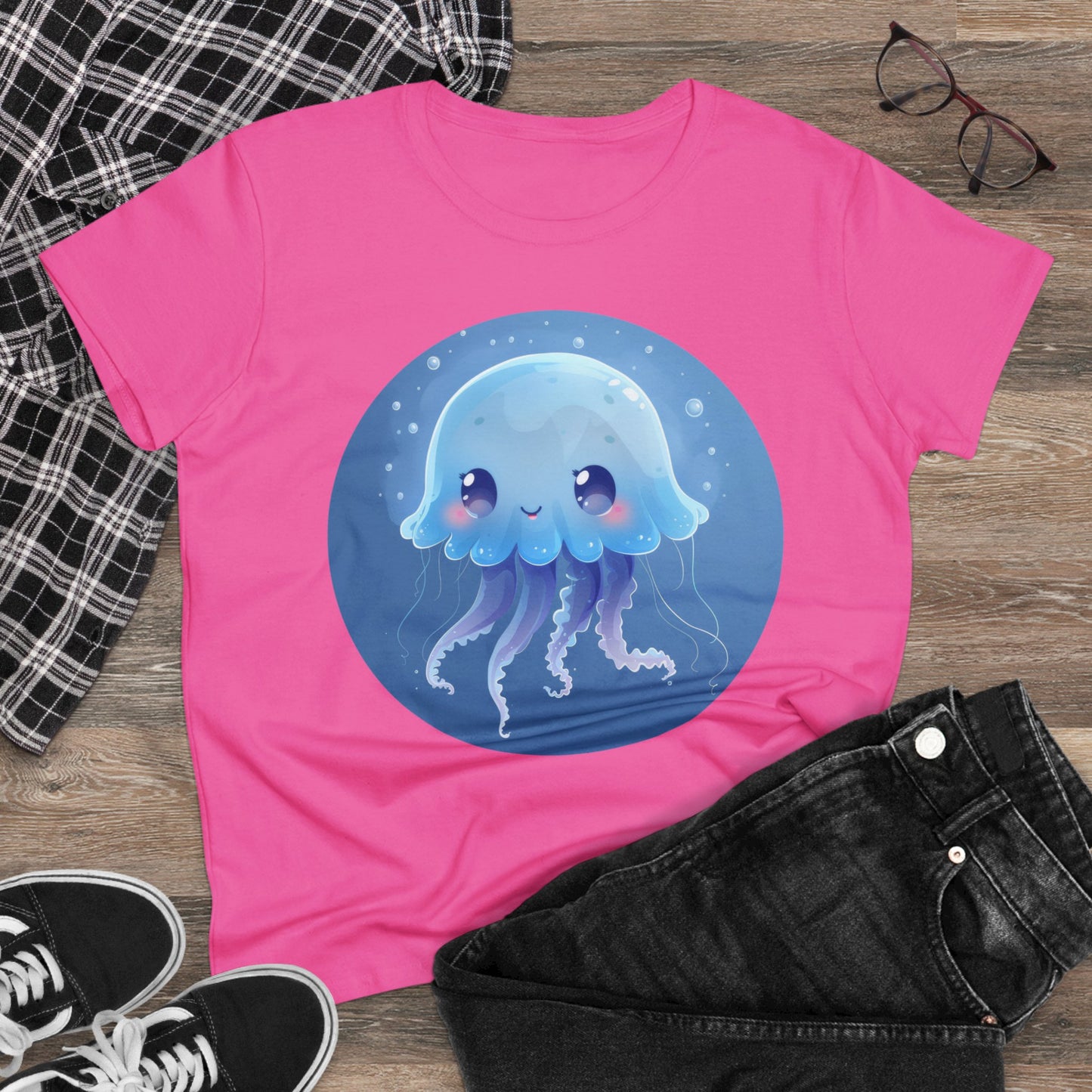 Jellyfish - Women's Midweight Cotton Tee