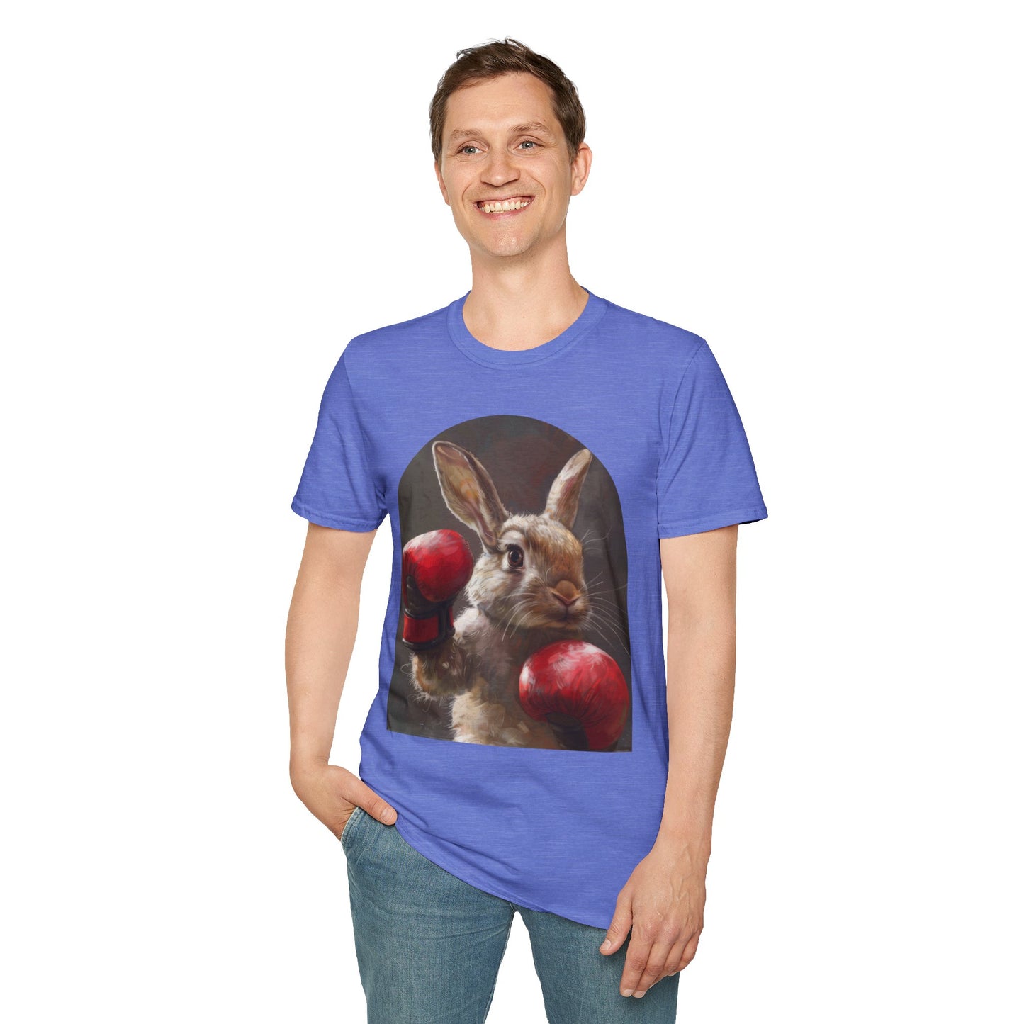 Boxing Bunny - Unisex Softstyle T-Shirt