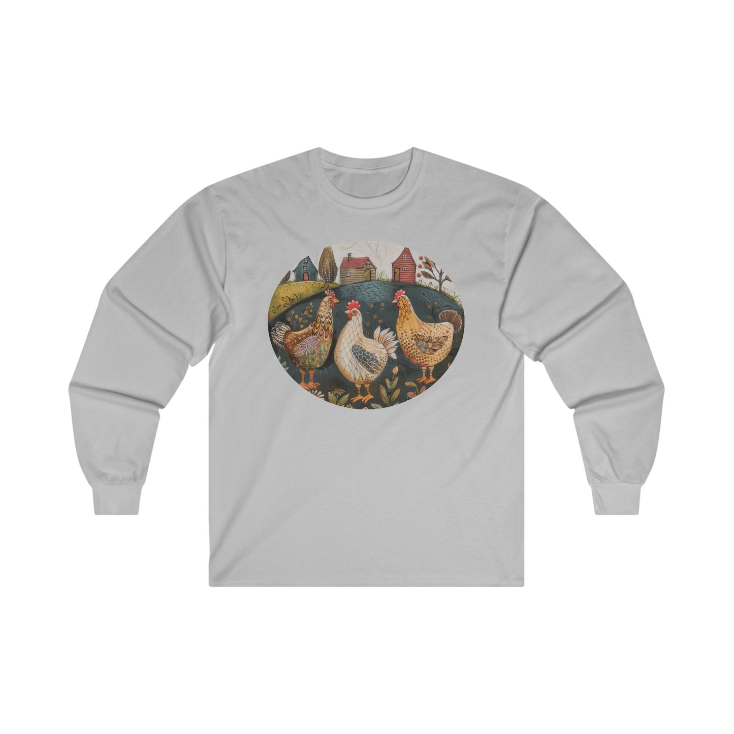 Chickens - Unisex Ultra Cotton Long Sleeve Tee