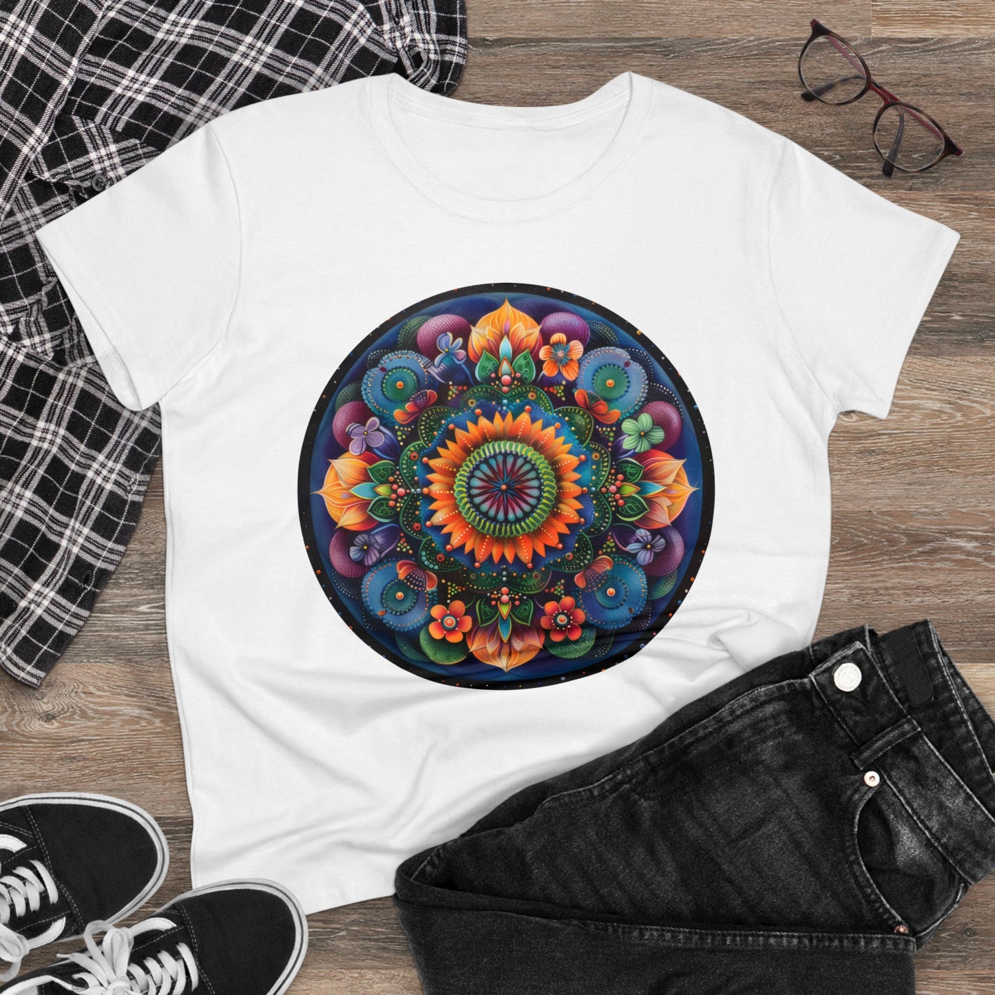 Mandala - Women's Midweight Cotton Tee