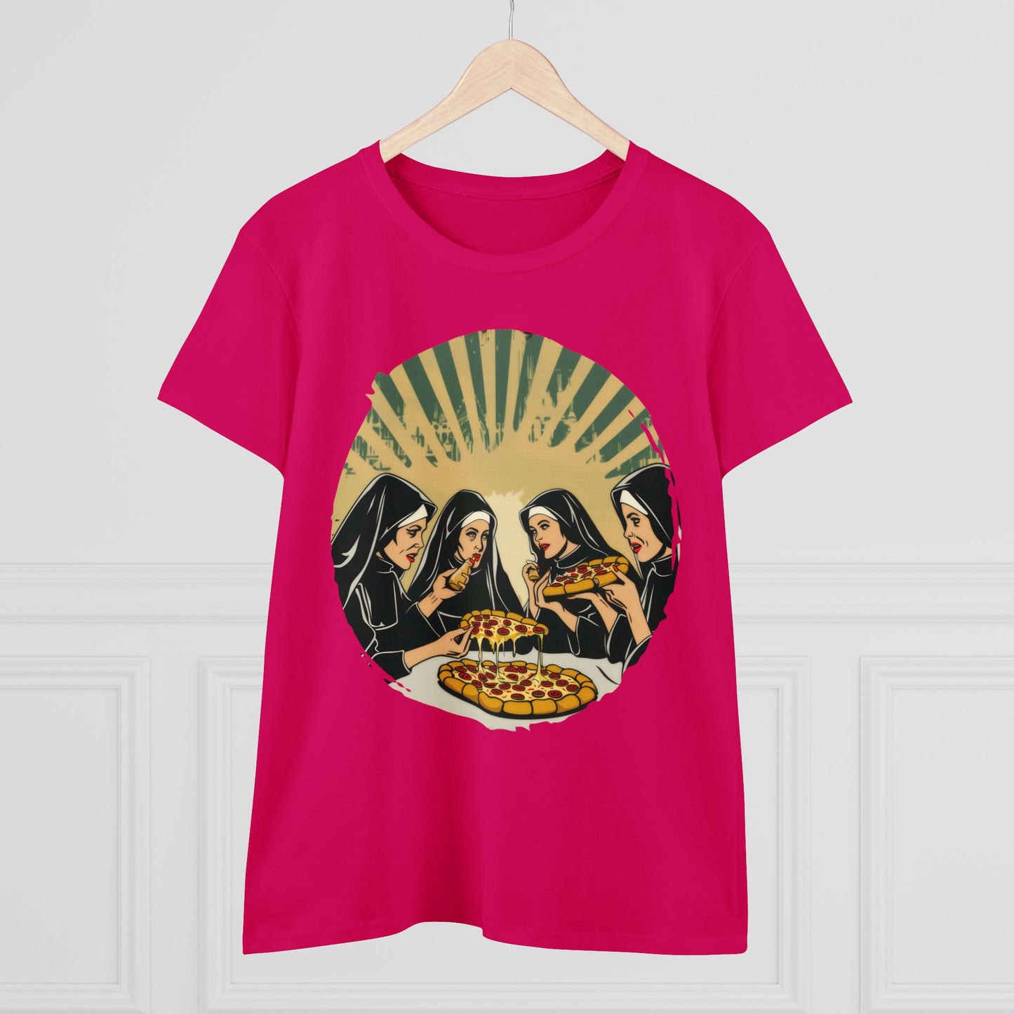 Pizza Divine - Women's Midweight Cotton Tee