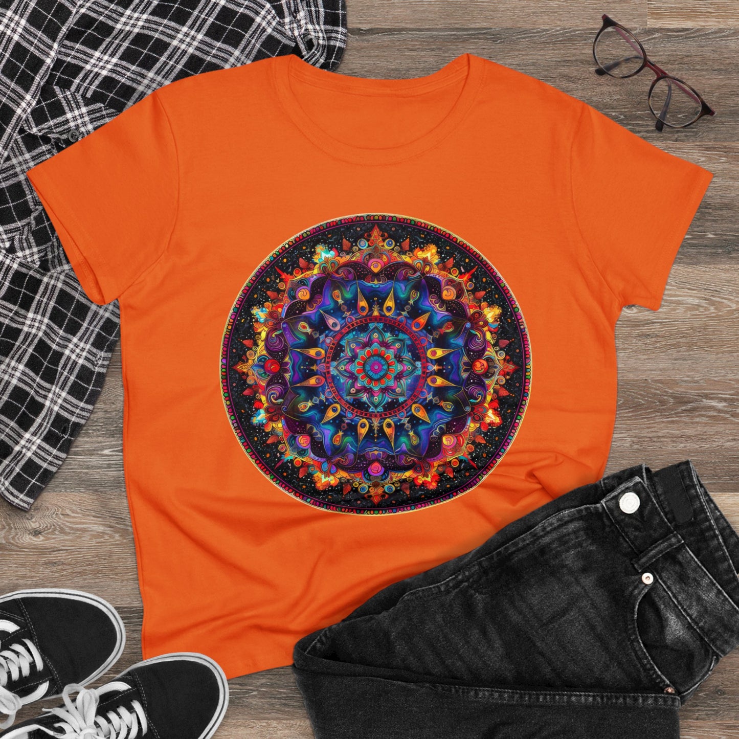 Mandala - Women's Midweight Cotton Tee