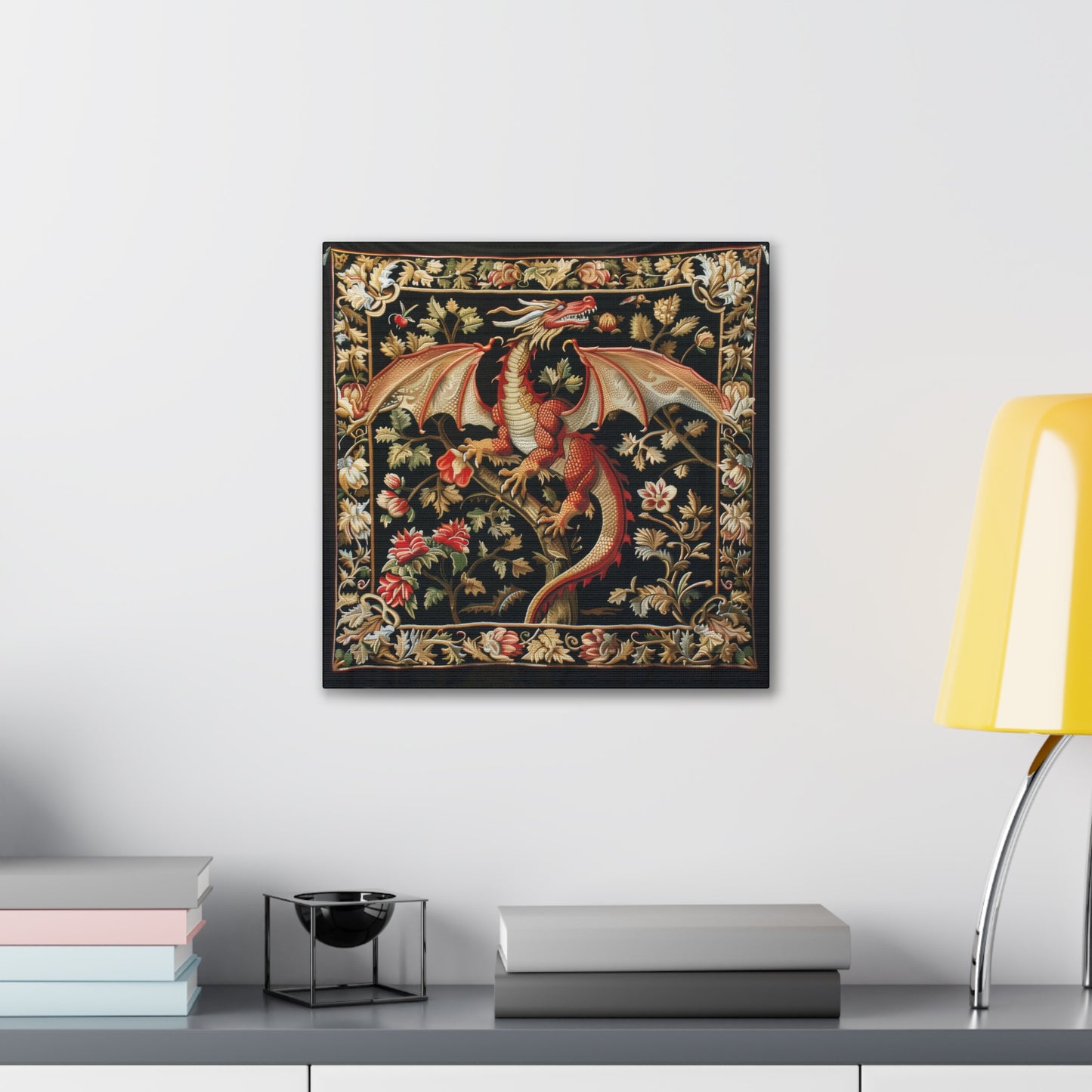 Dragon Tapestry - Canvas Stretched, 0.75"