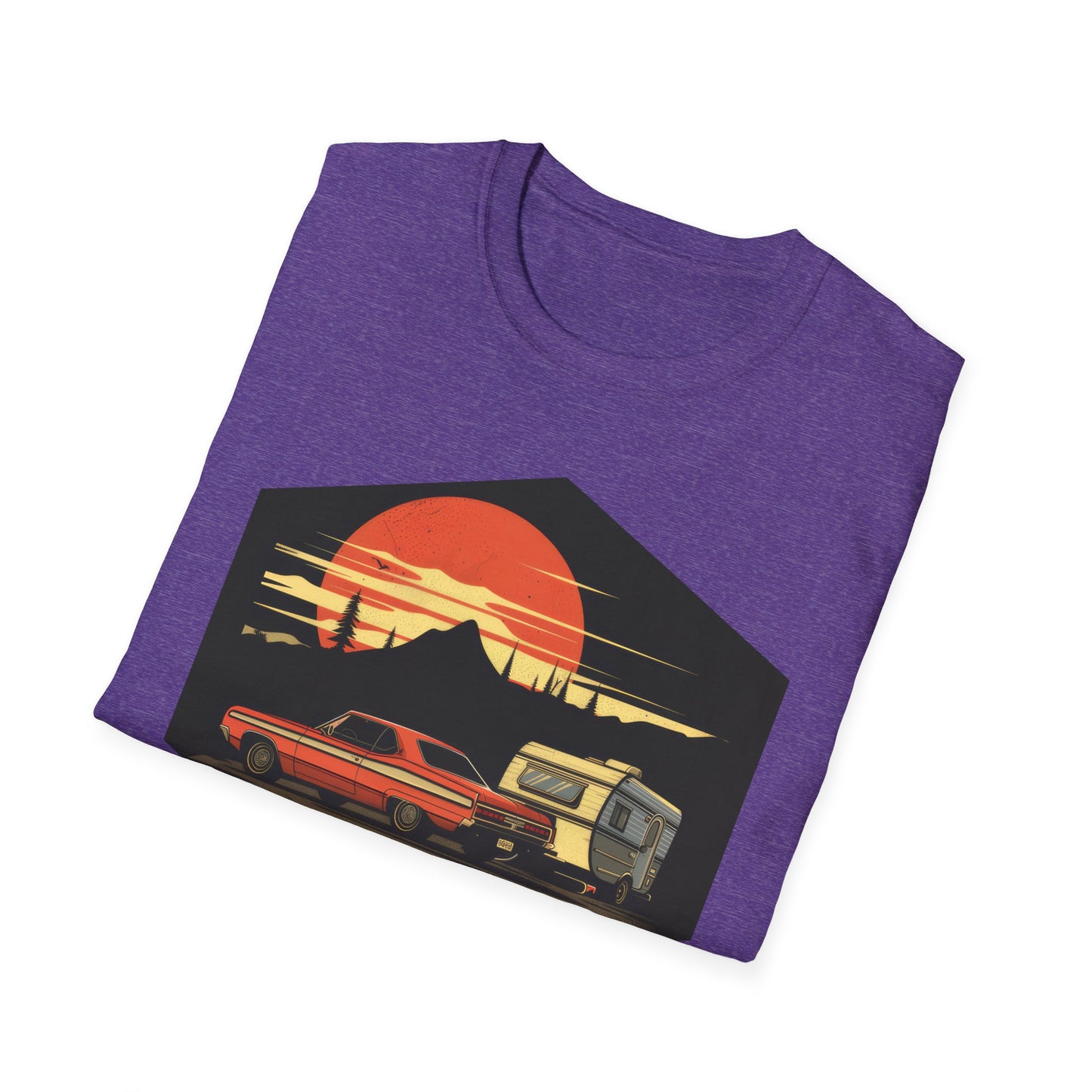 Camping! - Unisex Softstyle T-Shirt