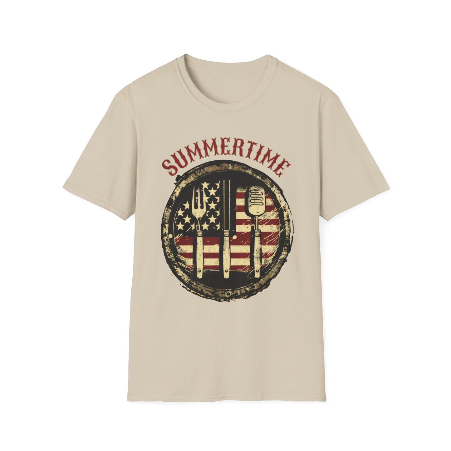 Summertime - Unisex Softstyle T-Shirt