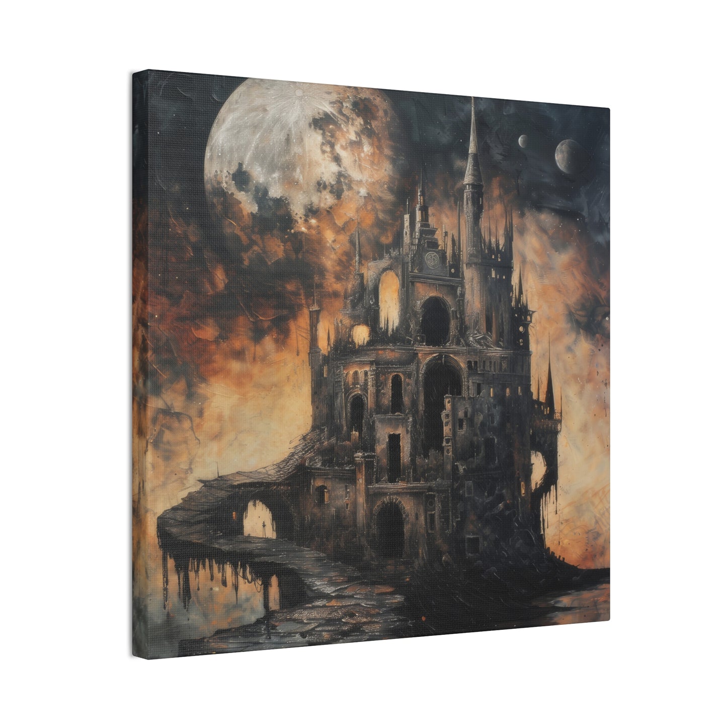 Dark Castle - Canvas Stretched, 0.75"