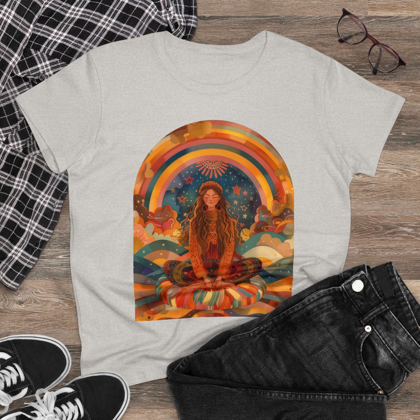 Meditation - Women's Midweight Cotton Tee