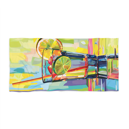 Summer Drinks - Beach Towel