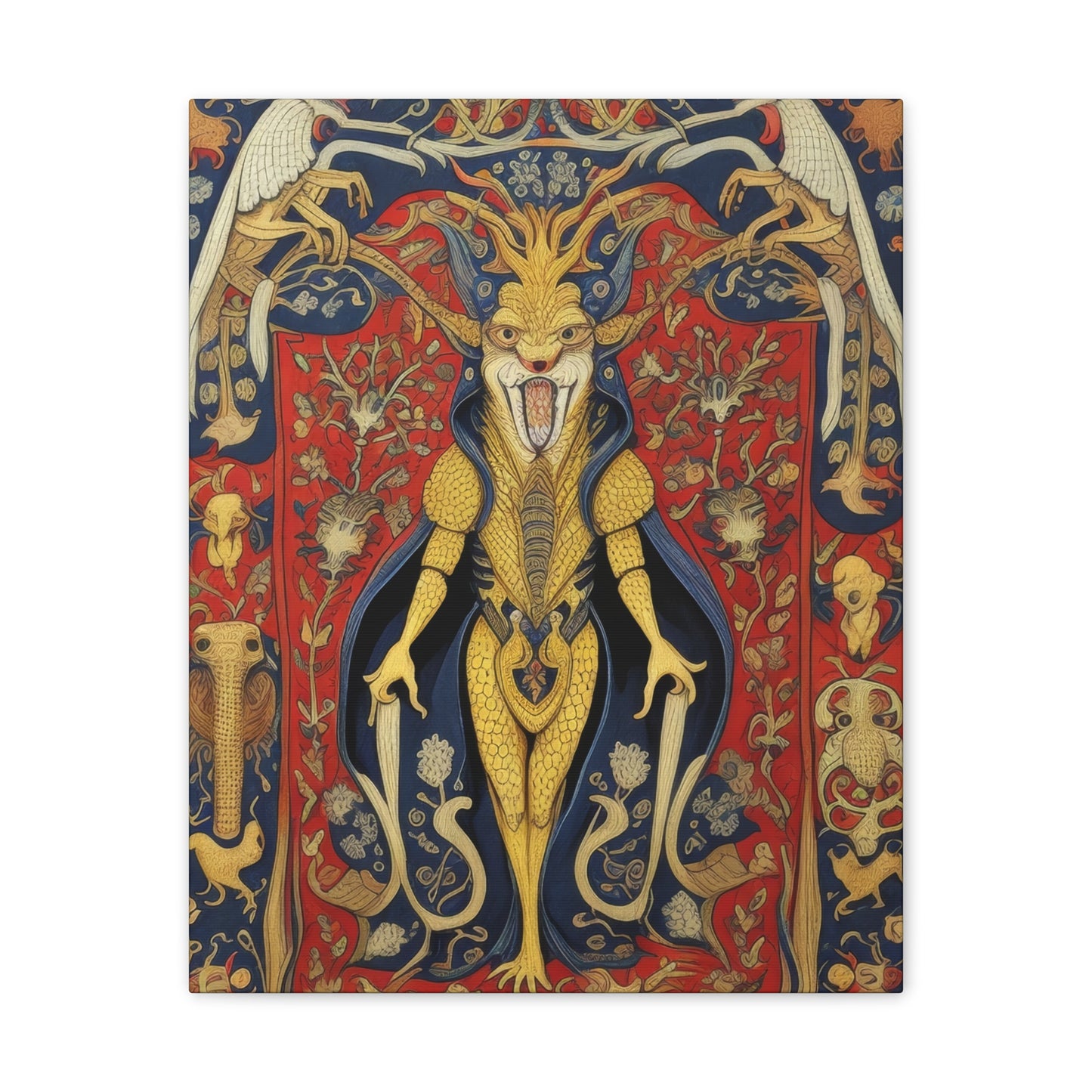 Medieval Tapestry - Canvas Stretched, 0.75"