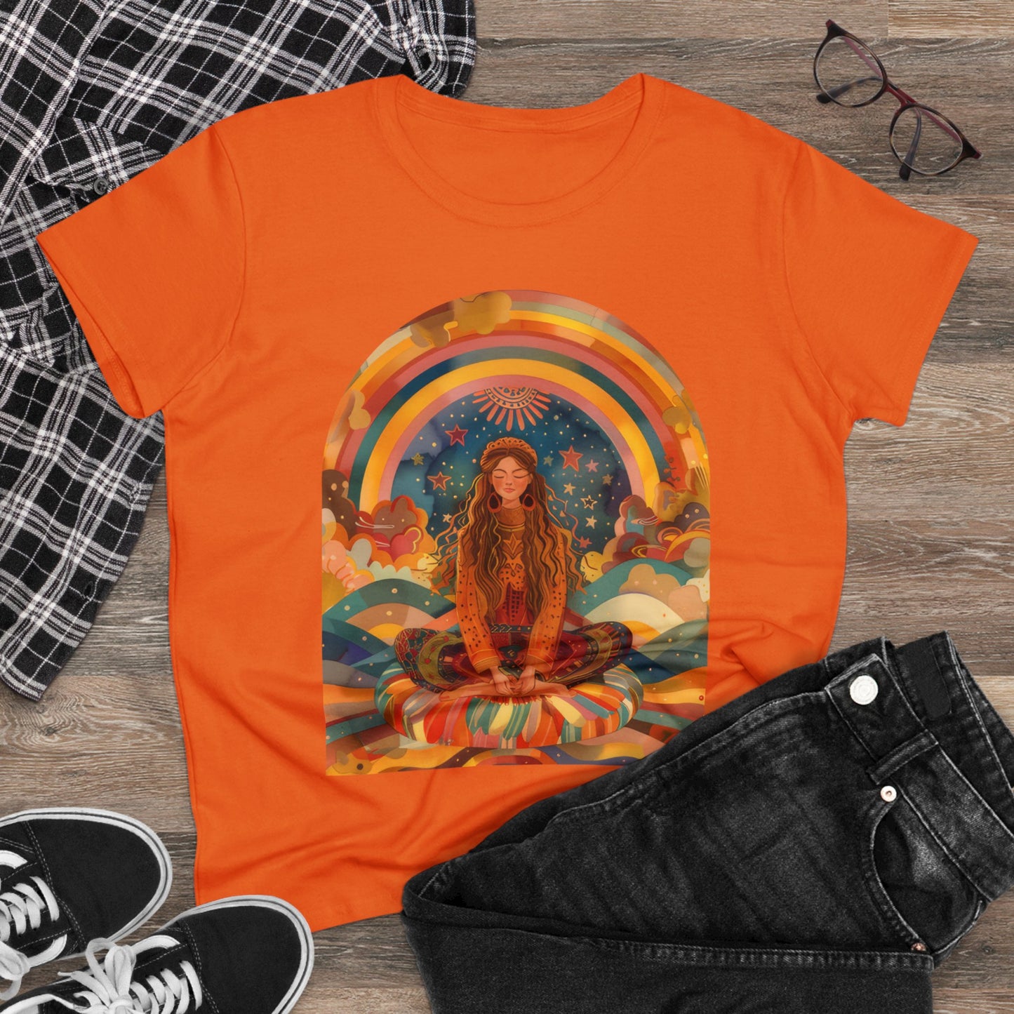 Meditation - Women's Midweight Cotton Tee