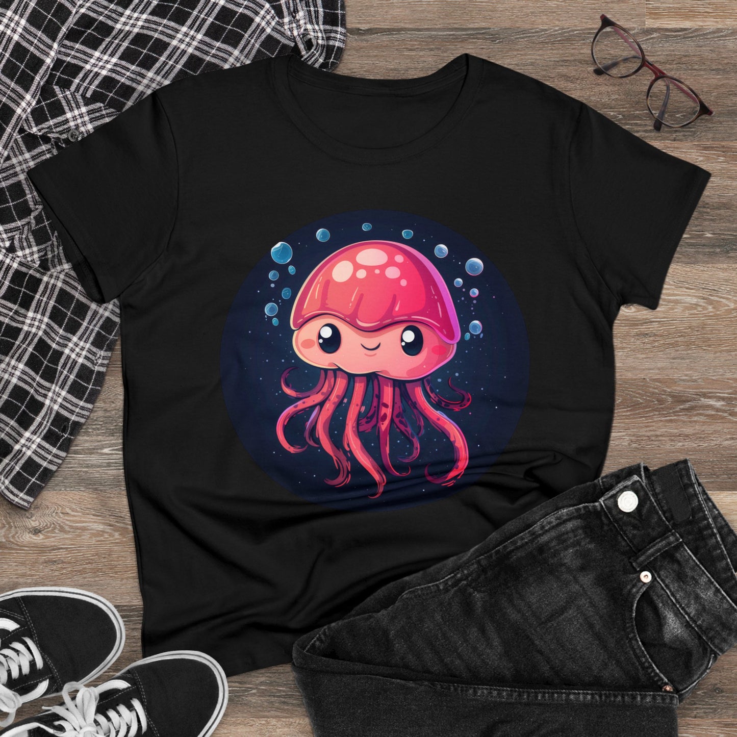 Jellyfish - Women's Midweight Cotton Tee