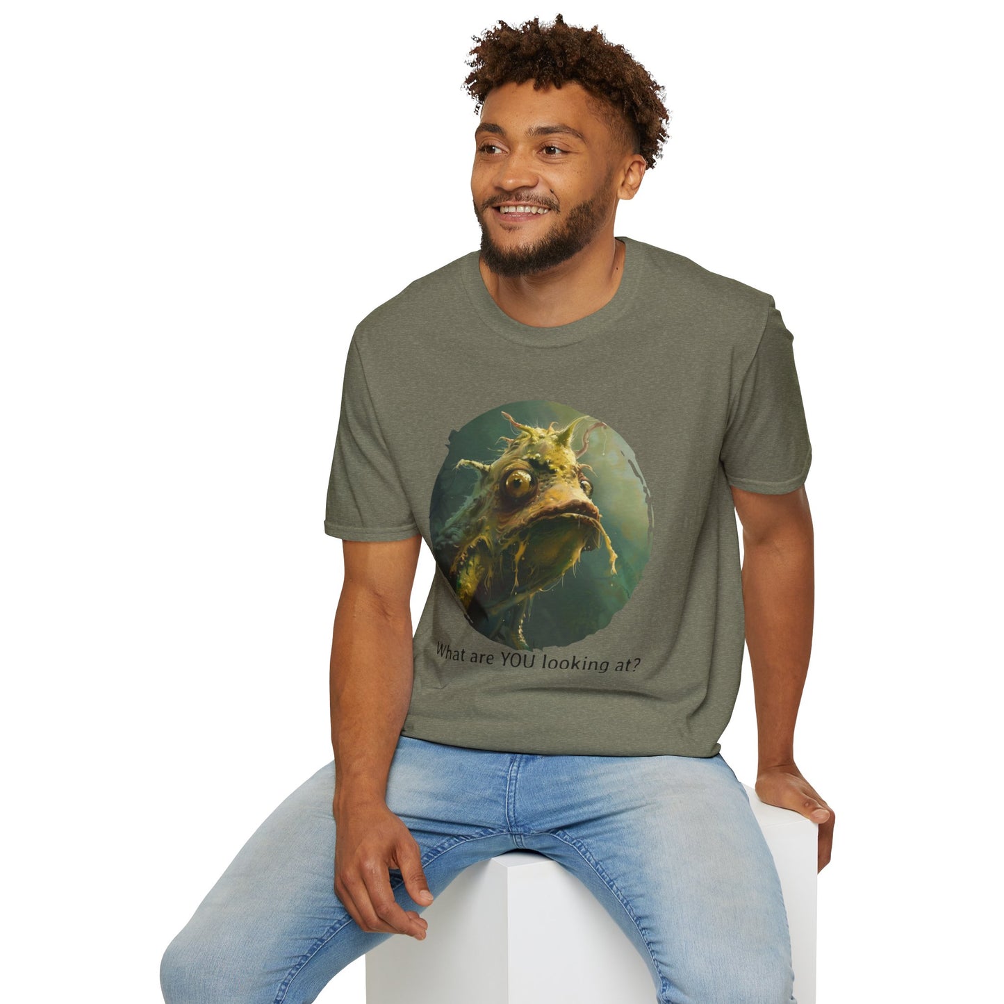 What Are You Looking At - Unisex Softstyle T-Shirt