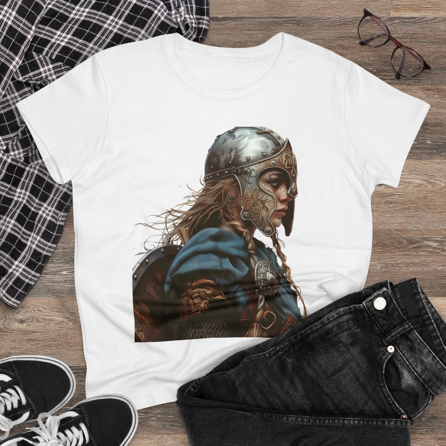 Viking - Fantasy - Women's Midweight Cotton Tee