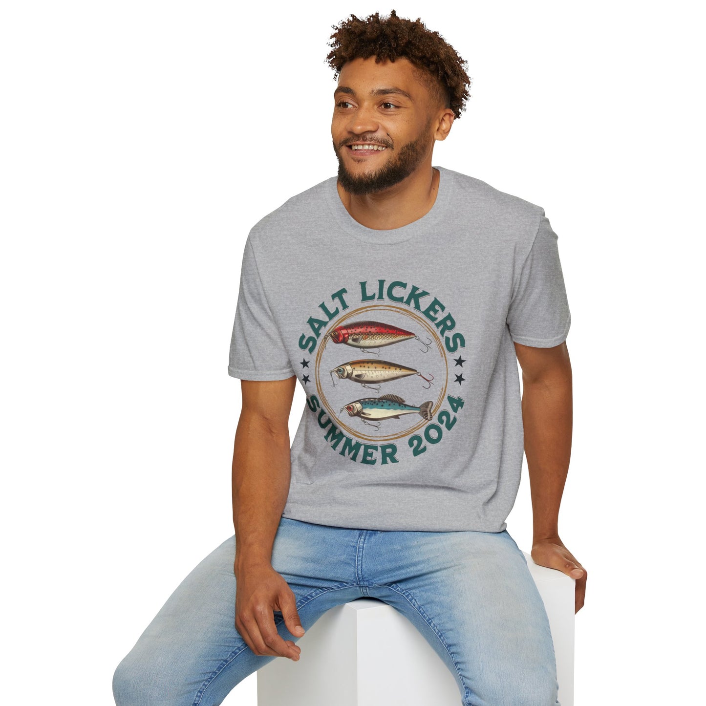 Gone Fishing - Unisex Softstyle T-Shirt