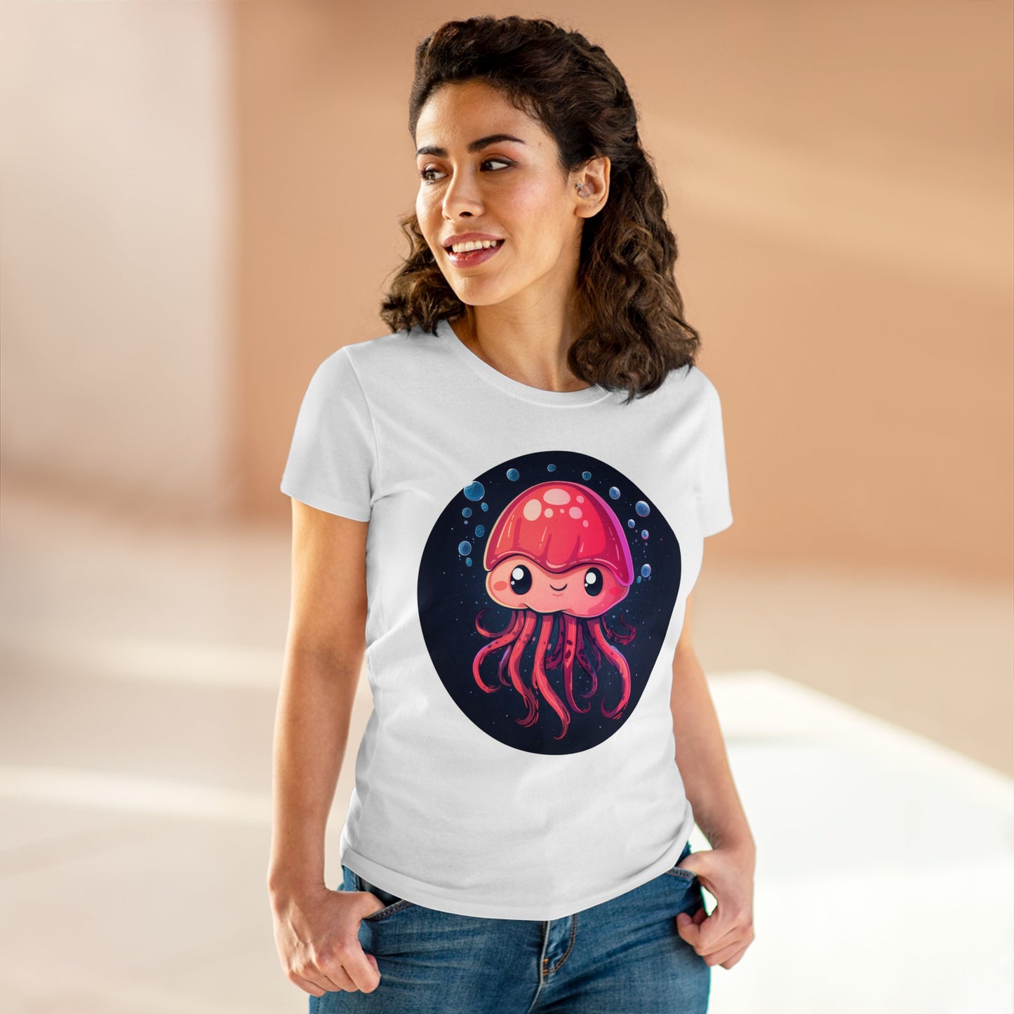 Jellyfish - Women's Midweight Cotton Tee