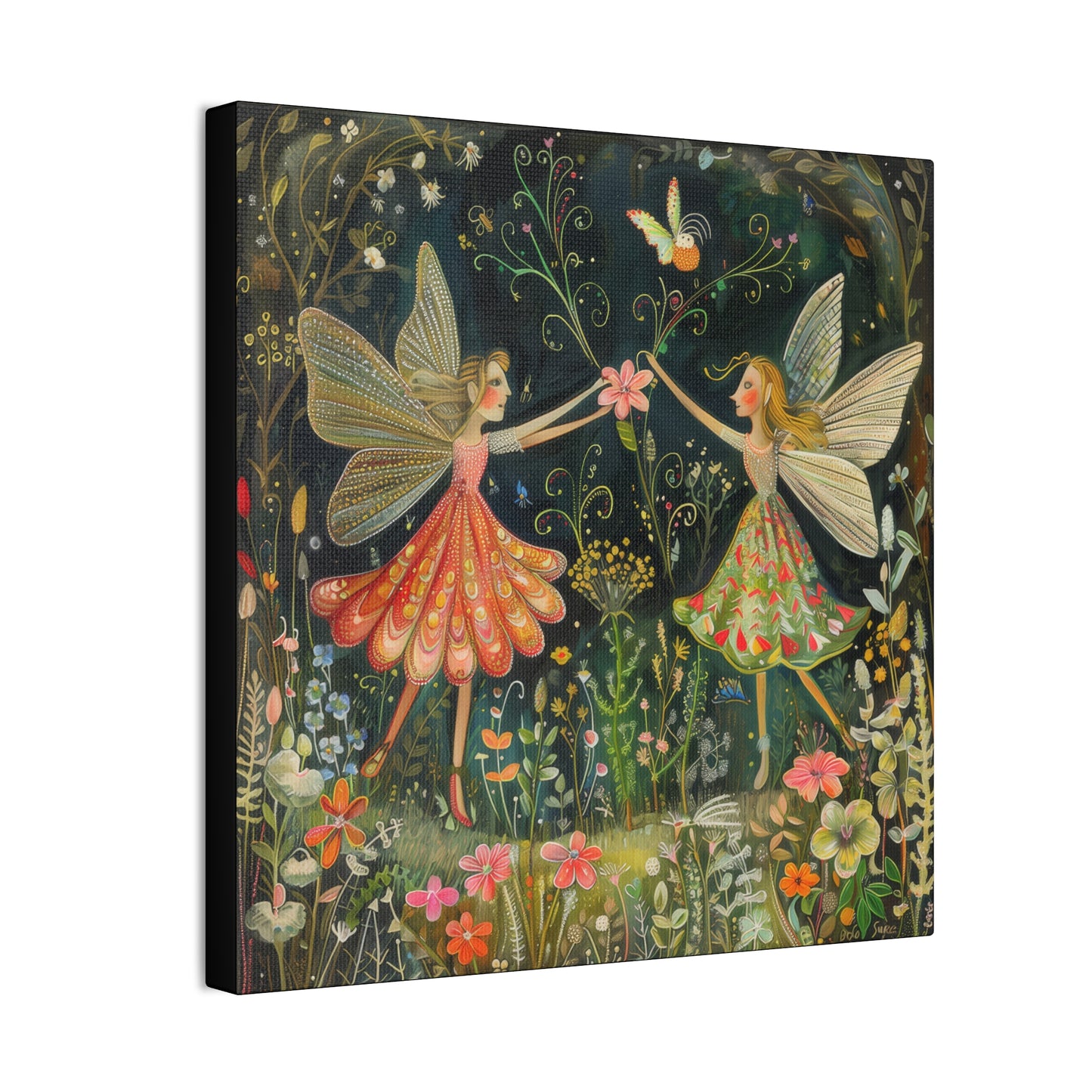 Fairies - Canvas Stretched, 0.75"