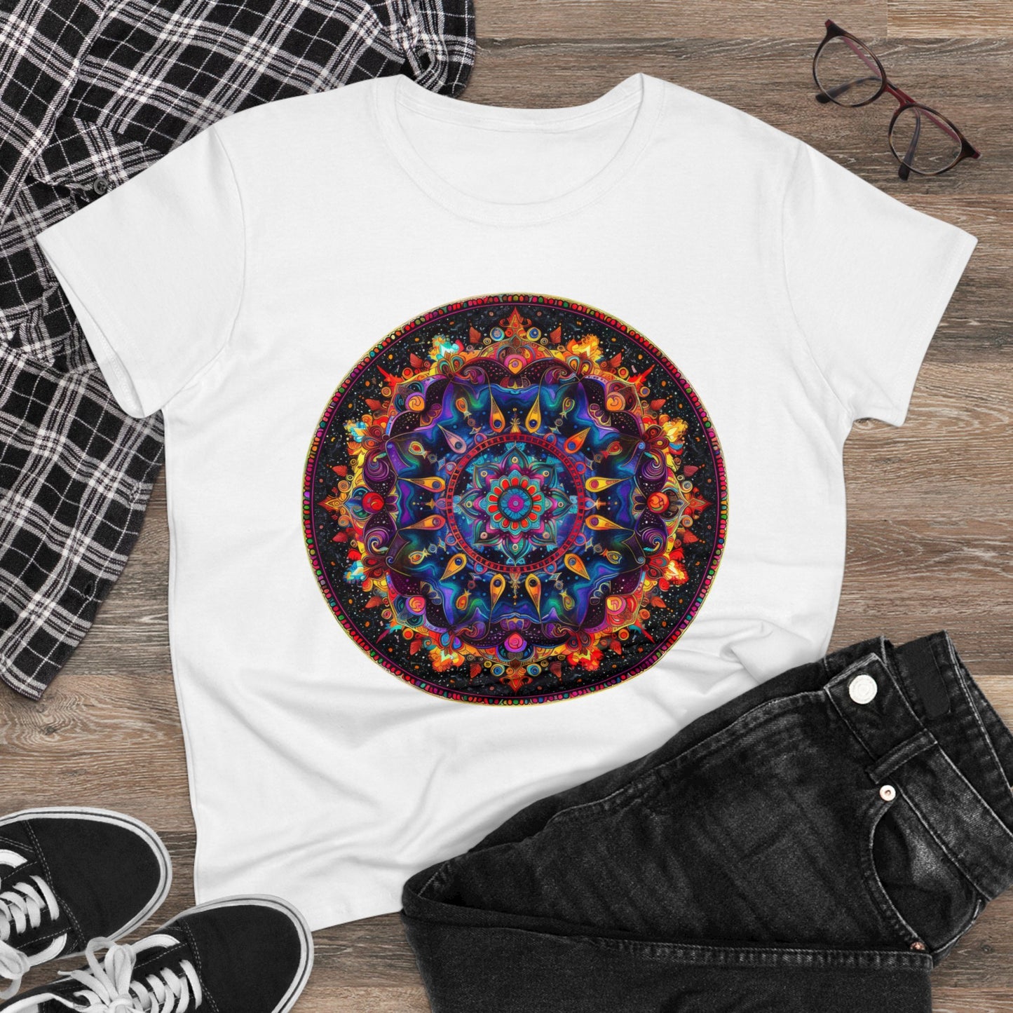 Mandala - Women's Midweight Cotton Tee