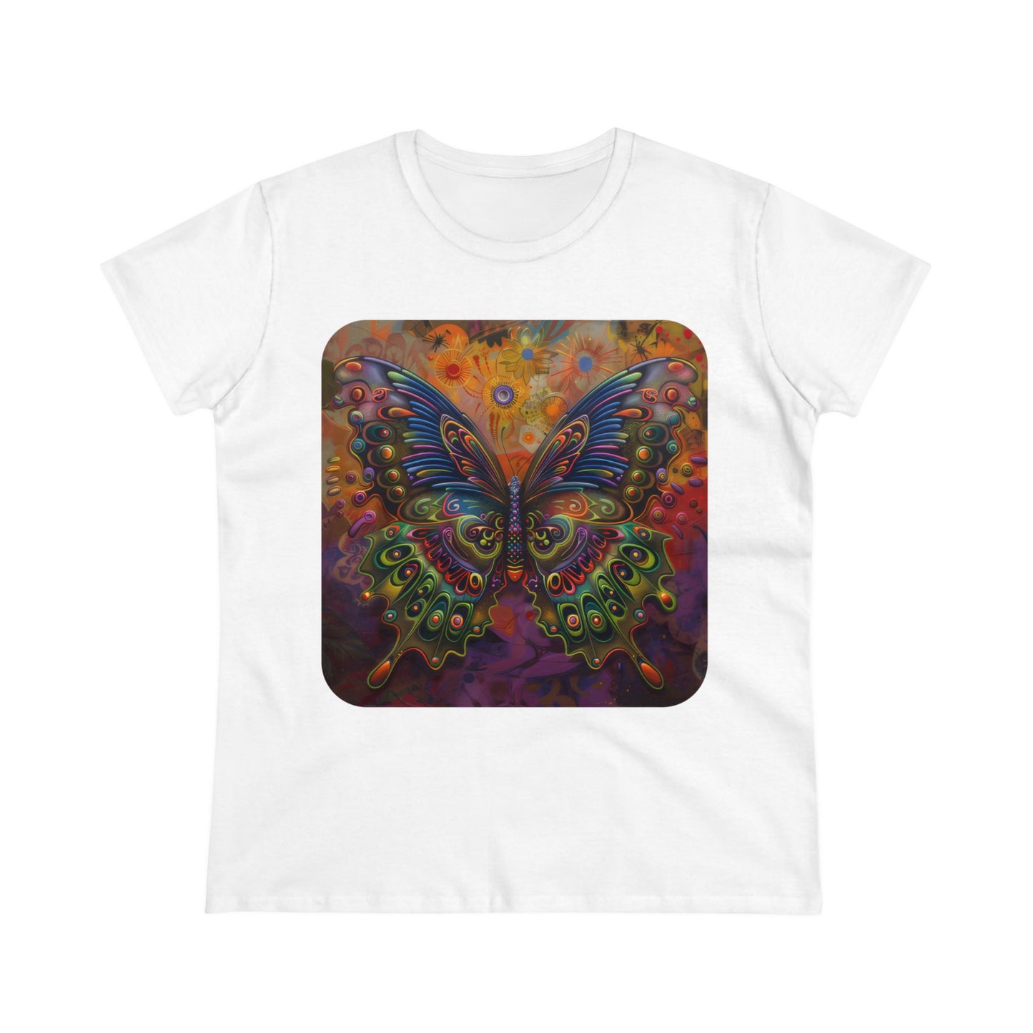 Butterfly - Women's Midweight Cotton Tee