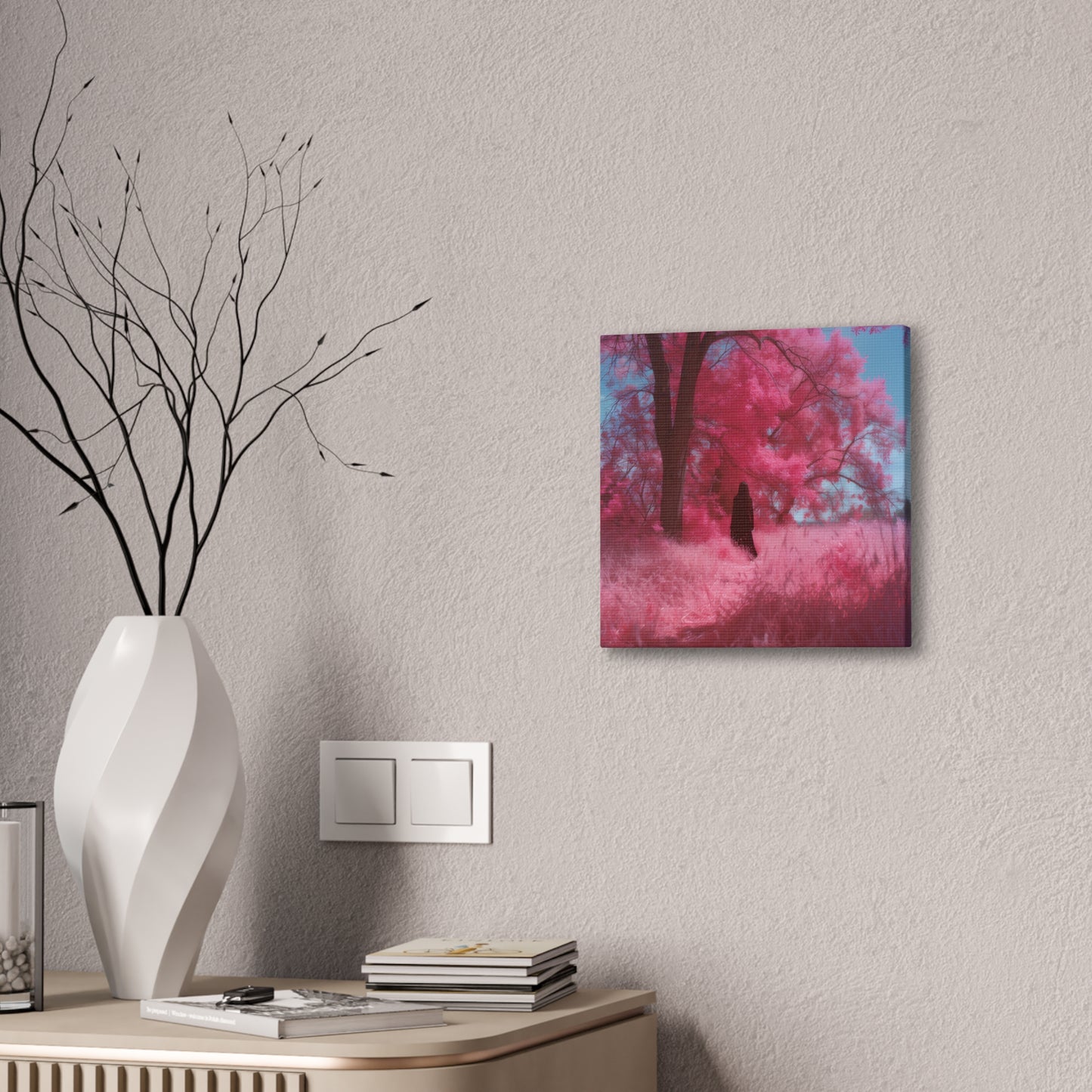 Pink Forest - Canvas Stretched, 0.75"