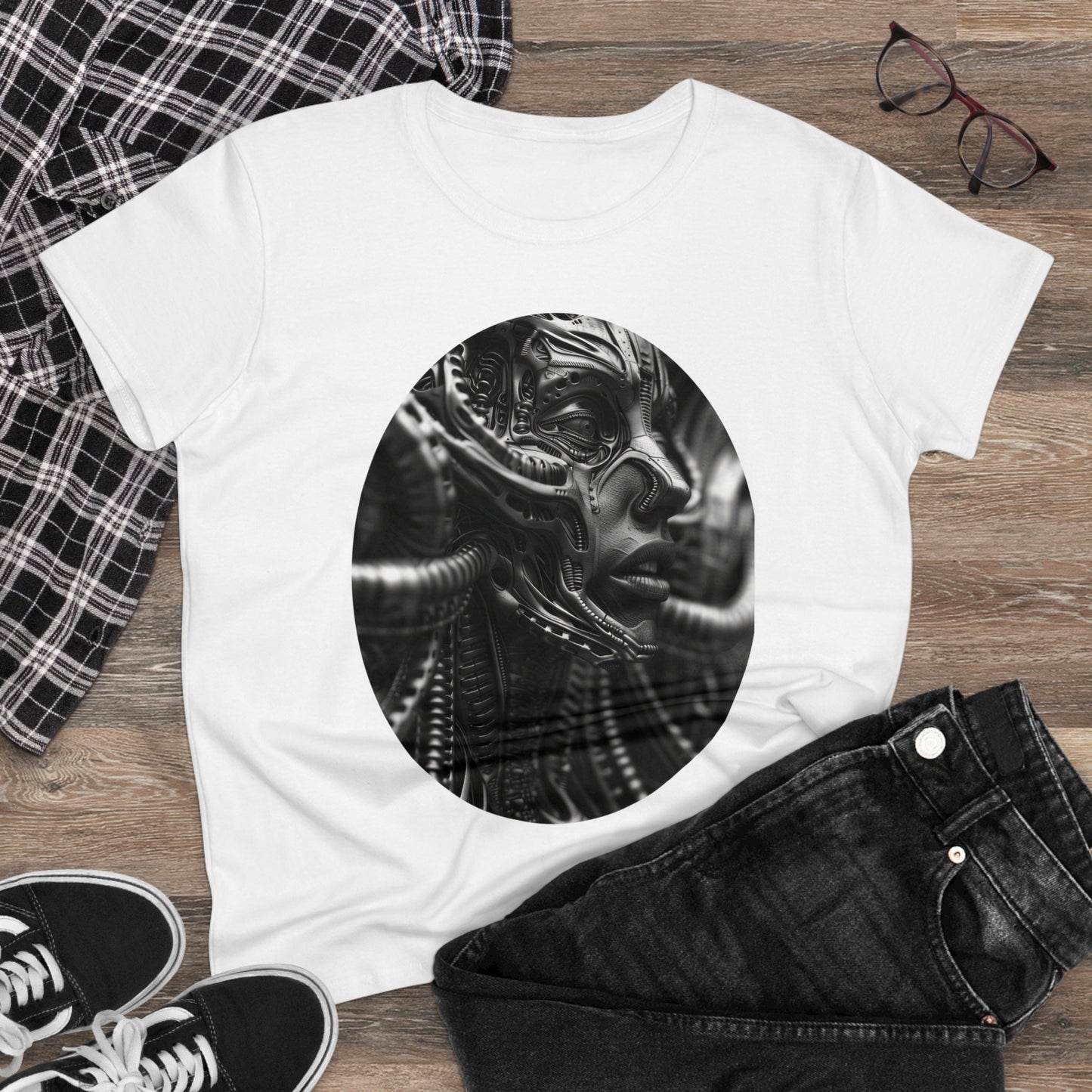 Alien to Us - Fantasy - Women's Midweight Cotton Tee