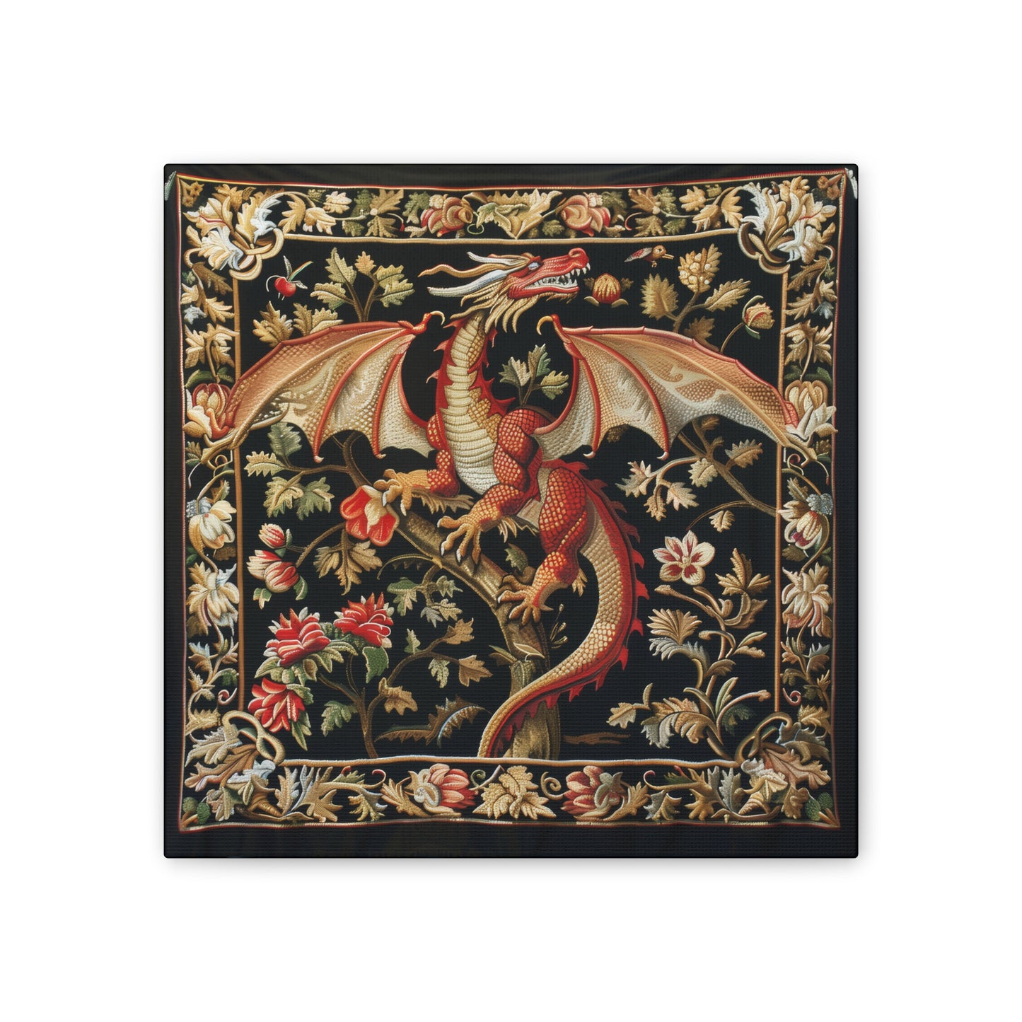 Dragon Tapestry - Canvas Stretched, 0.75"