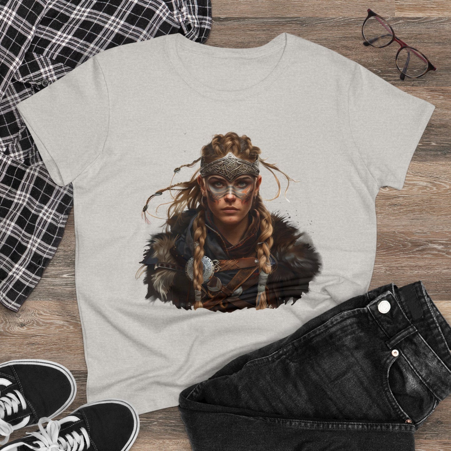 Viking - Fantasy - Women's Midweight Cotton Tee