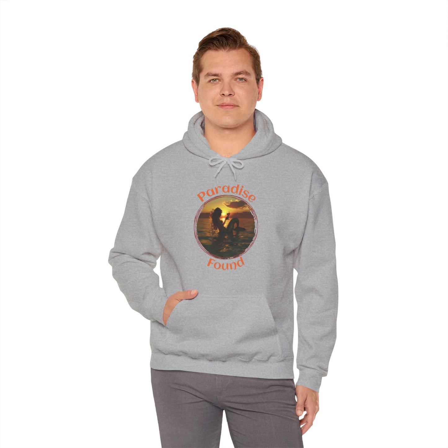 Paradise Found - Unisex Heavy Blend™ Hooded Sweatshirt