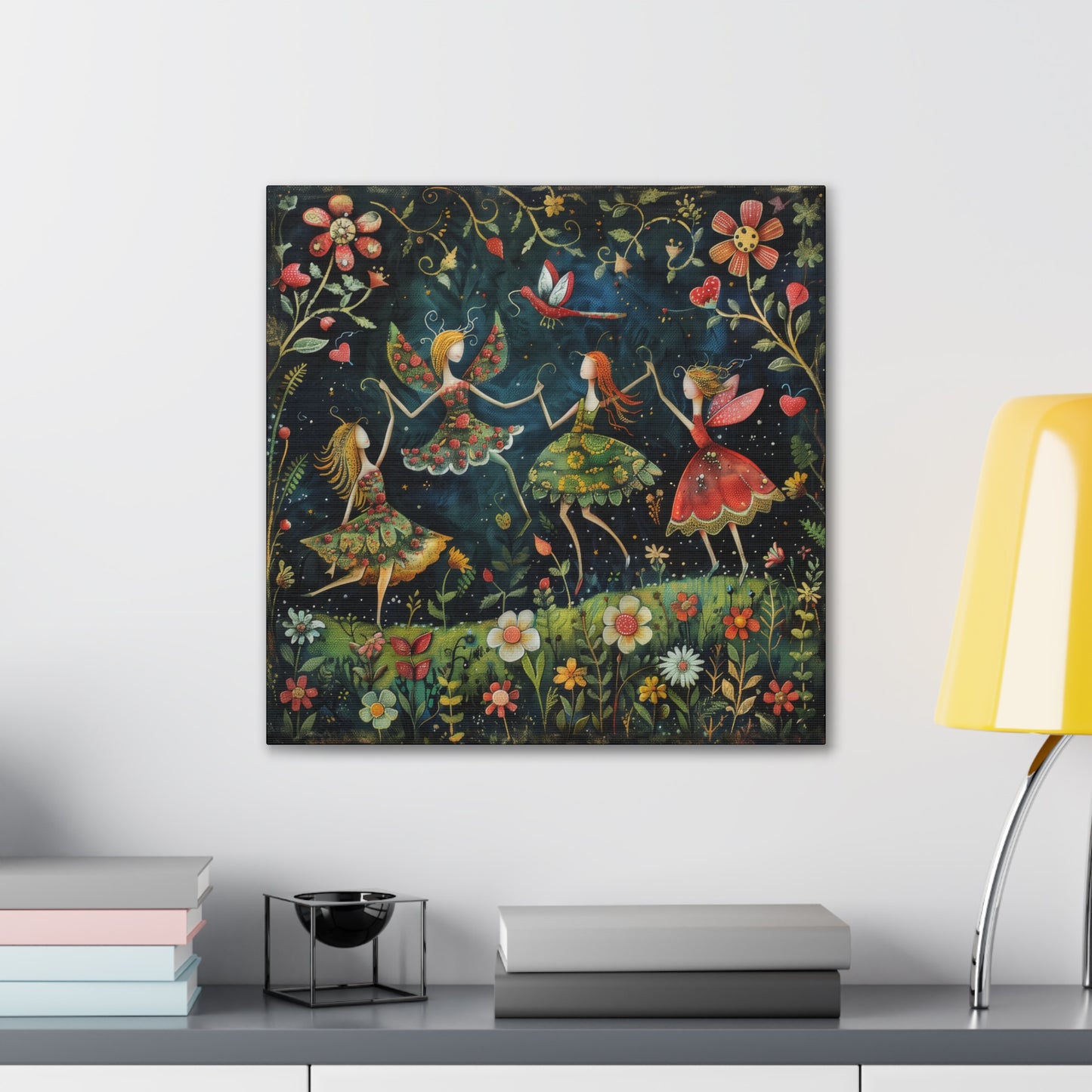 Fairies - Canvas Stretched, 0.75"