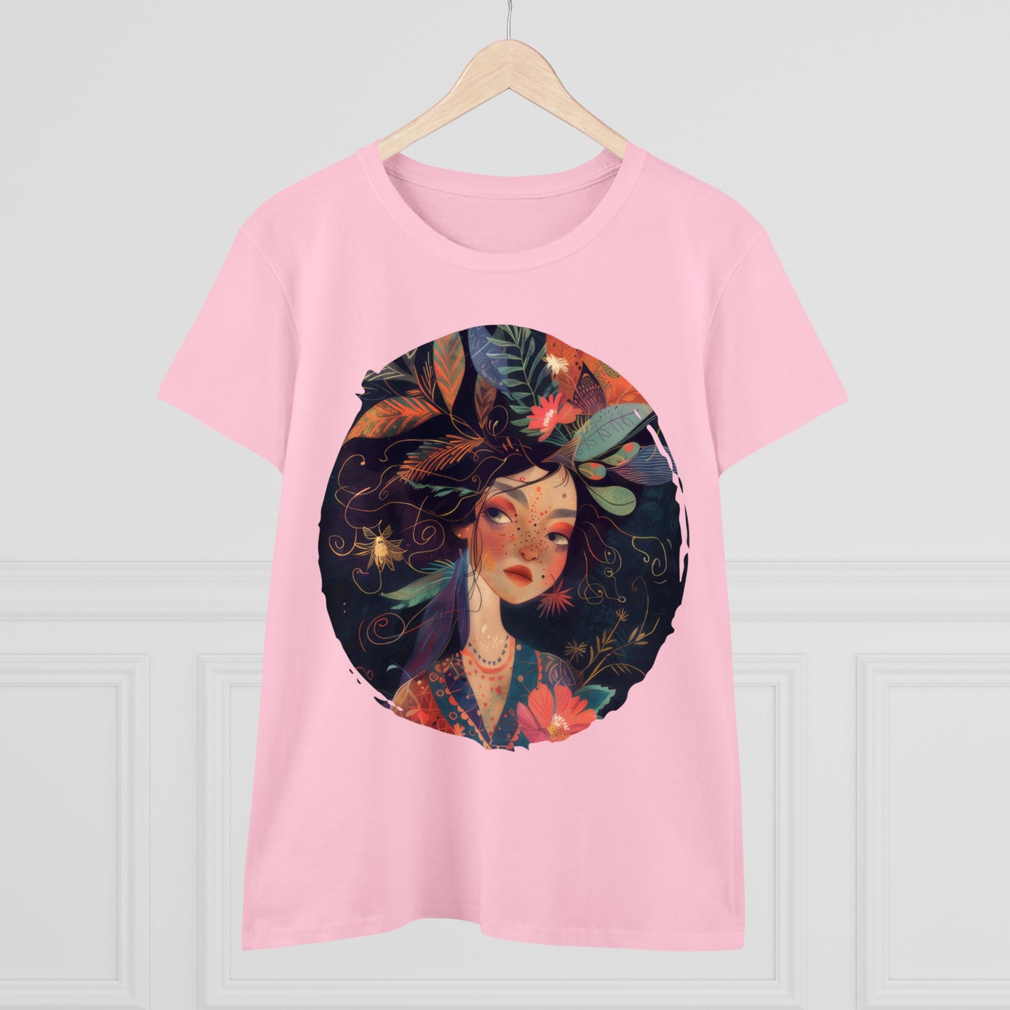 Flower Girl - Women's Midweight Cotton Tee