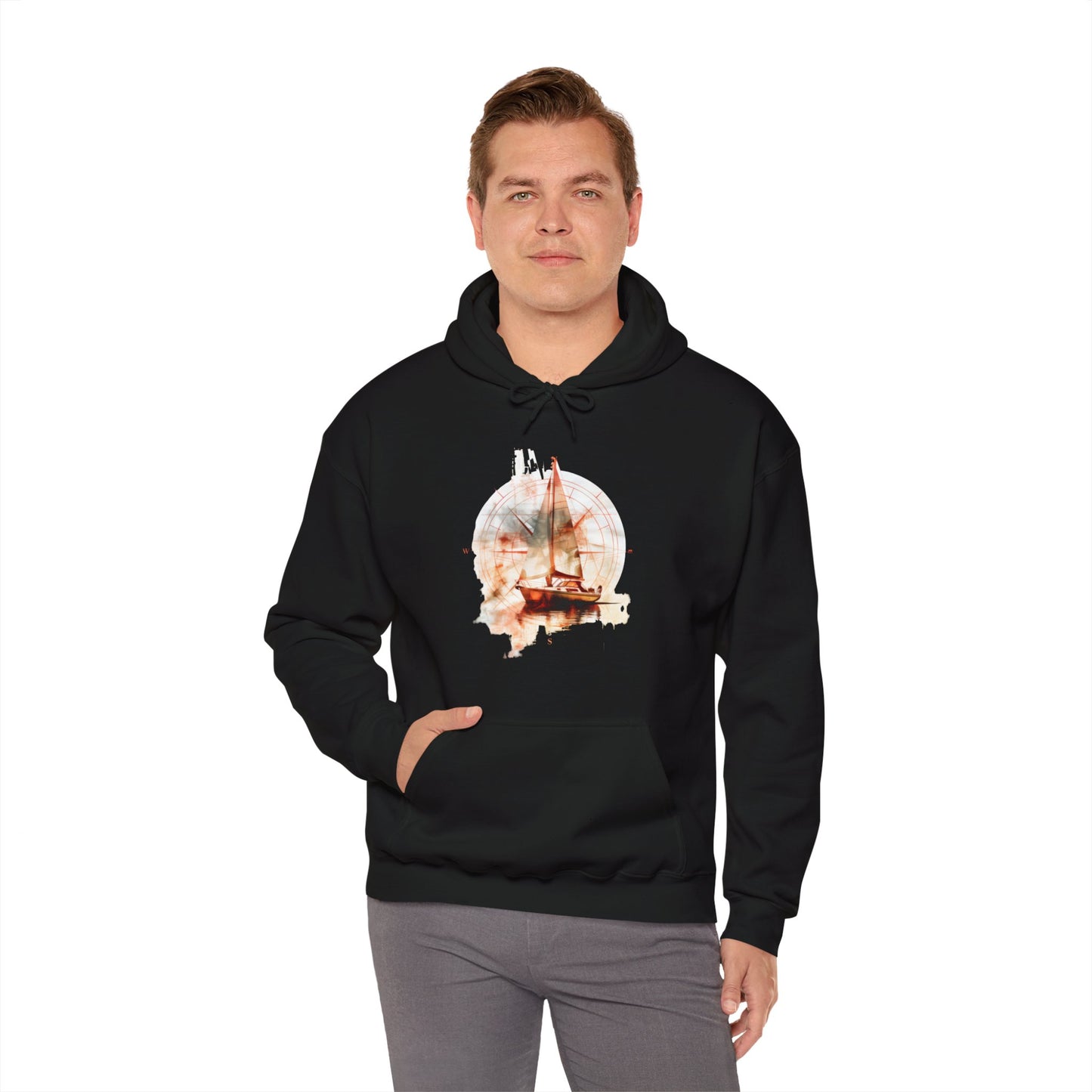 Sailing - Unisex Heavy Blend™ Hooded Sweatshirt