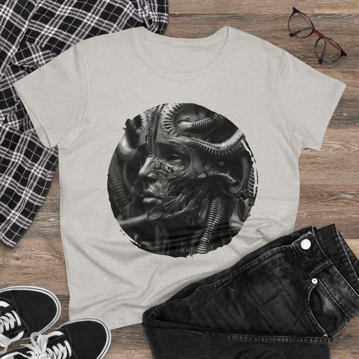 Alien to Us - Fantasy - Women's Midweight Cotton Tee