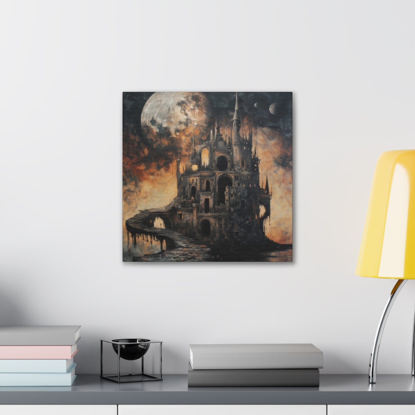 Dark Castle - Canvas Stretched, 0.75"