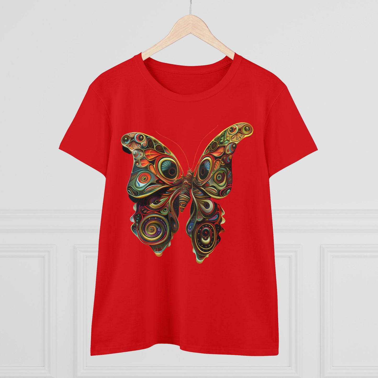 Butterfly - Women's Midweight Cotton Tee