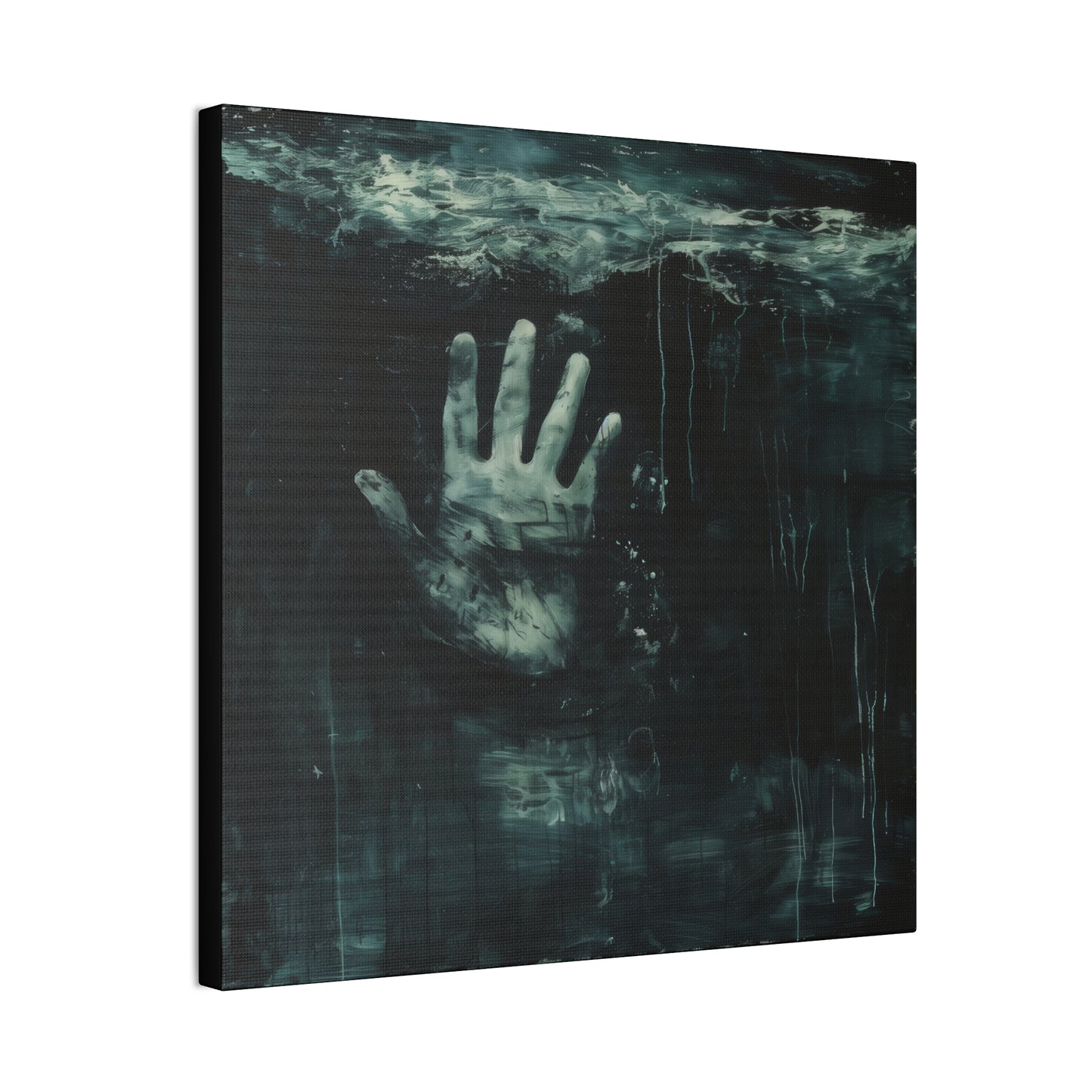 Not Waving But Drowning - Canvas Stretched, 0.75"